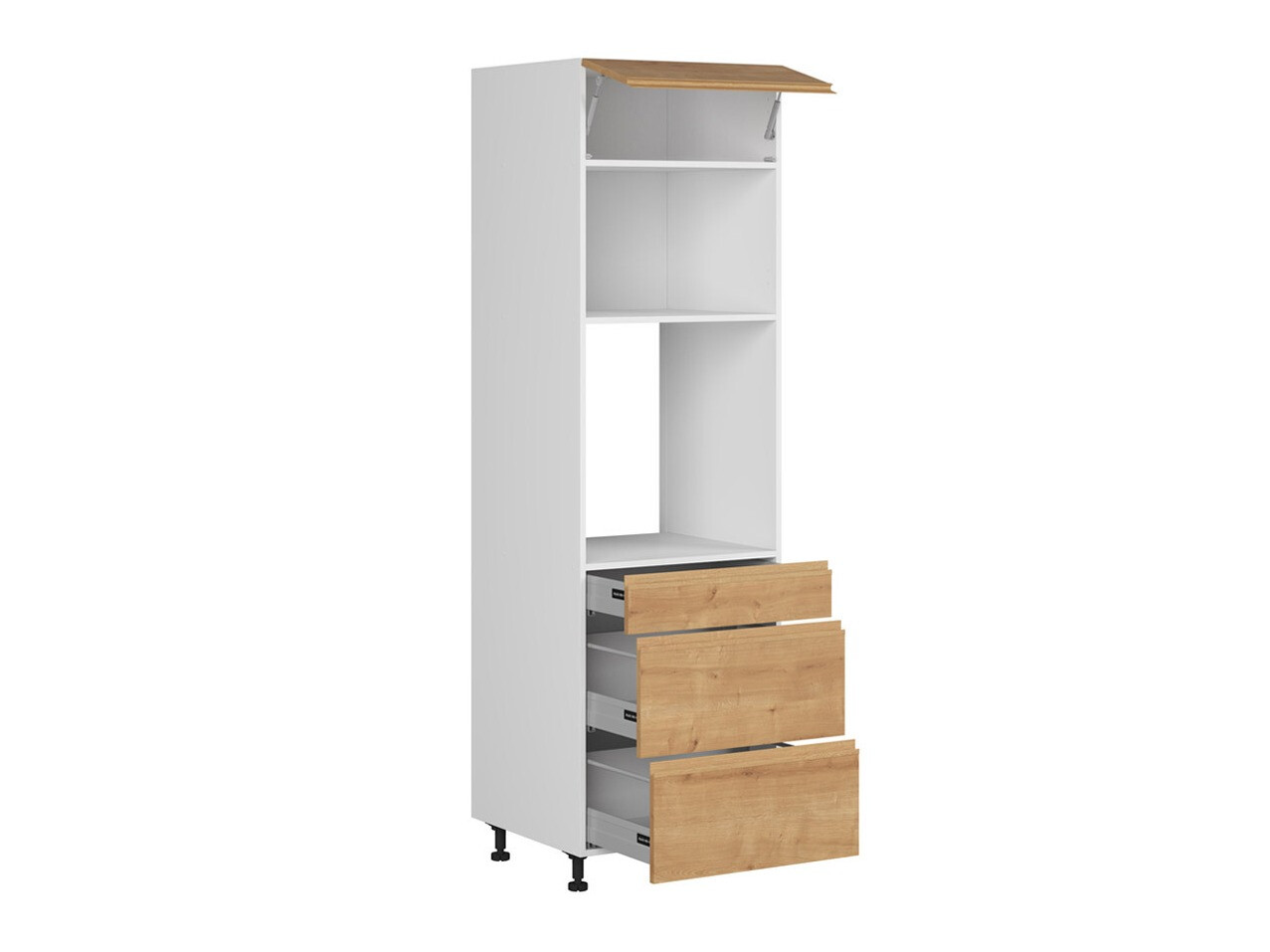 Модульный шкафчик для встроенной техники Soli Oak 130