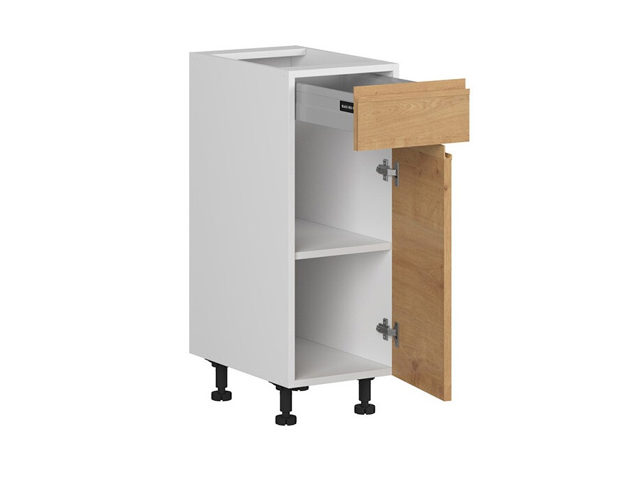 Модульный шкафчик с выдвижным ящиком и дверцами Soli Oak 102