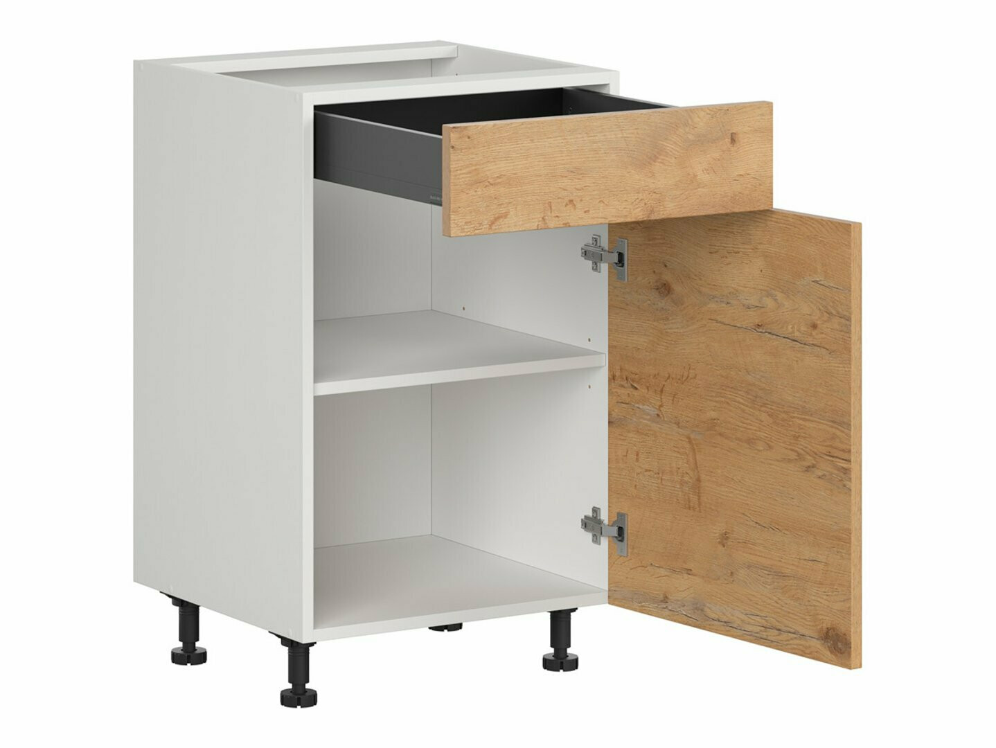 Moduļu skapis ar atvilktni un durvīm Amper Lancelot 104