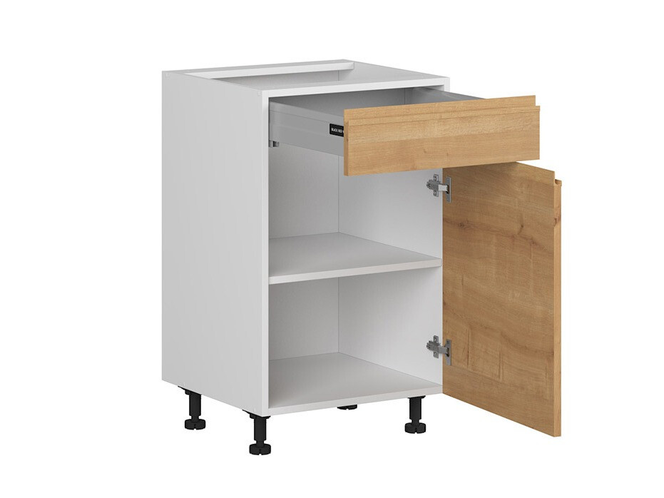 Moduļu skapis ar atvilktni un durvīm Soli Oak 104