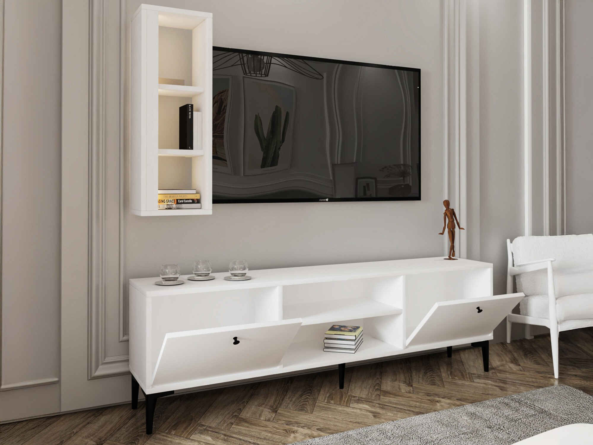 Viesistabas komplekts Asheboro 162