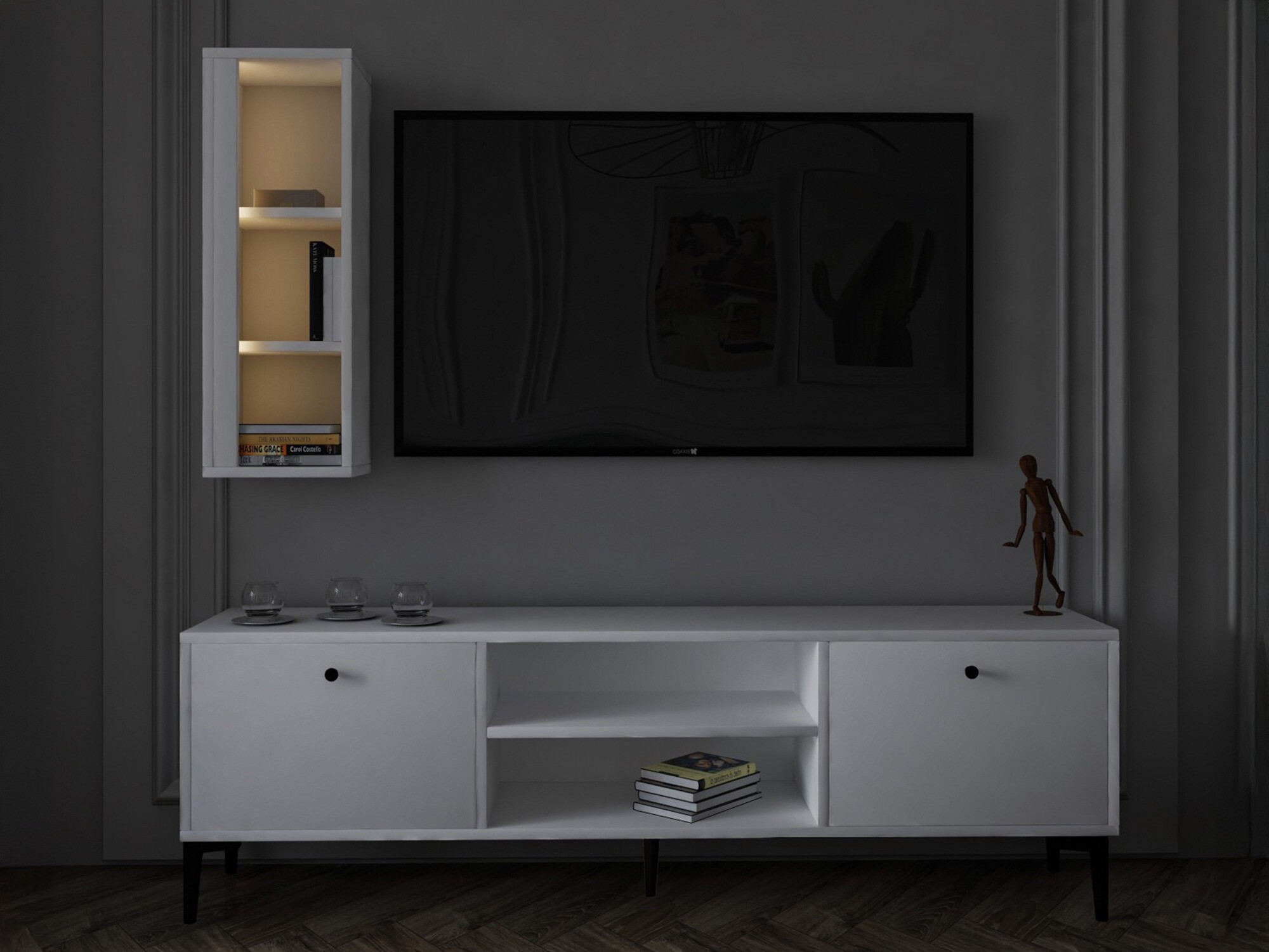 Viesistabas komplekts Asheboro 162