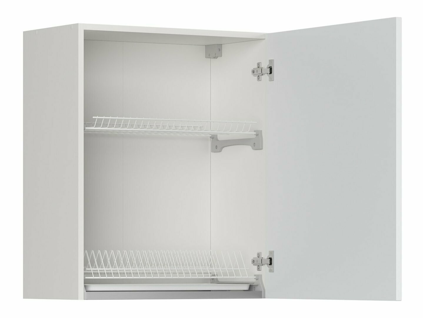 Moduļu piekarams skapis ar trauku žāvētāju Top White 152