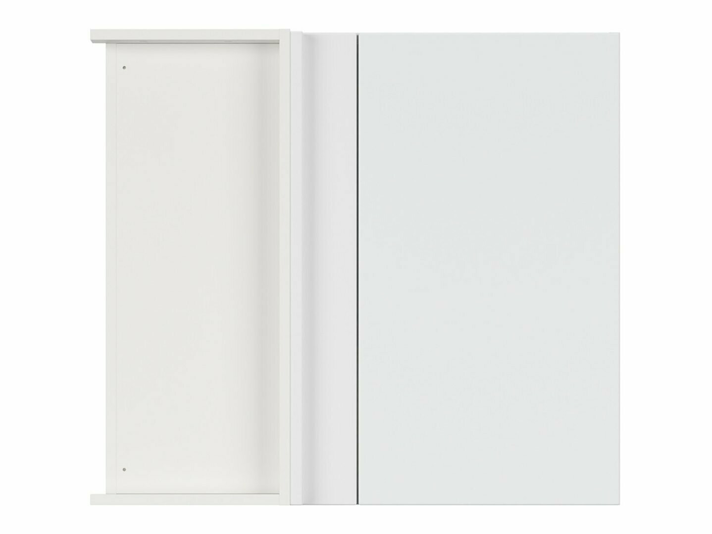 Moduļu piekarams stūra skapis Top White 155