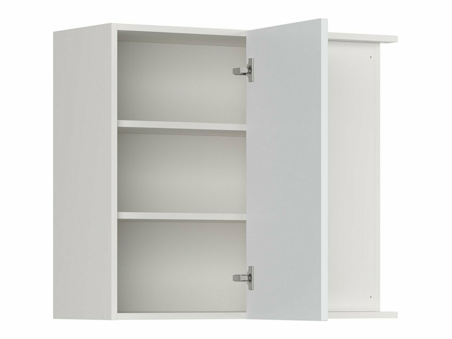 Moduļu piekarams stūra skapis Top White 155