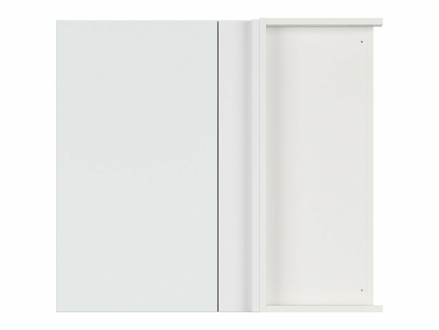 Moduļu piekarams stūra skapis Top White 155