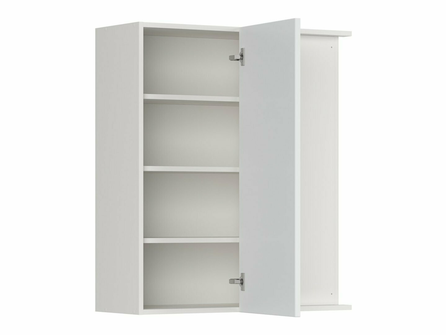 Moduļu piekarams stūra skapis Top White 156