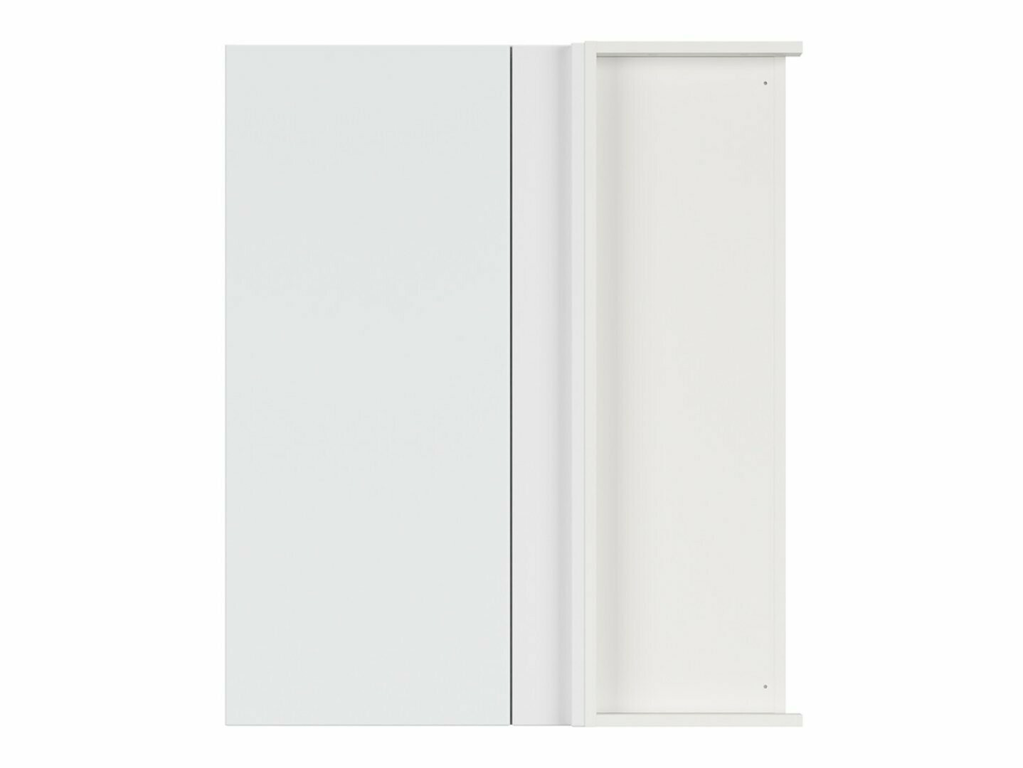 Moduļu piekarams stūra skapis Top White 156