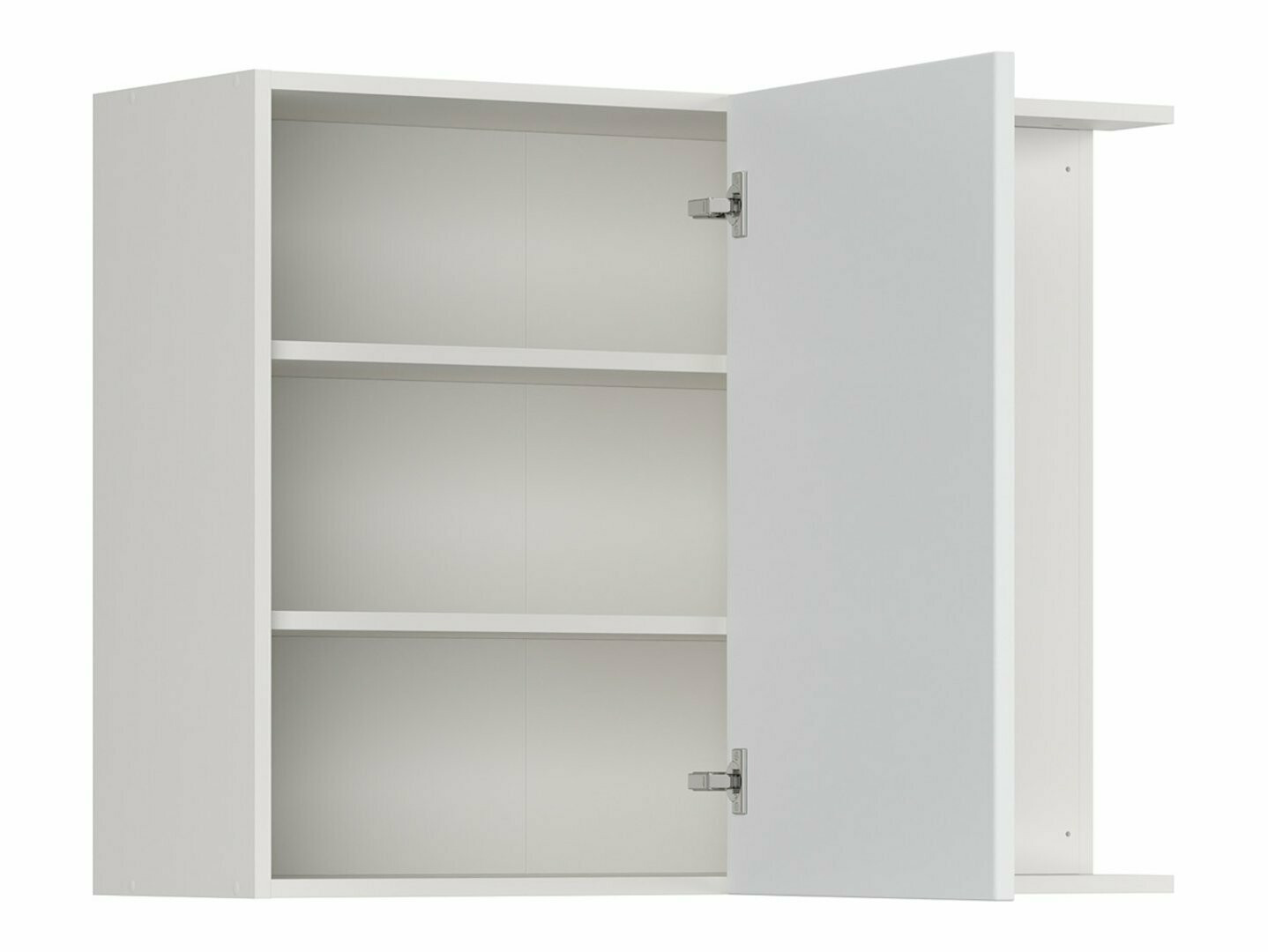 Moduļu piekarams stūra skapis Top White 157