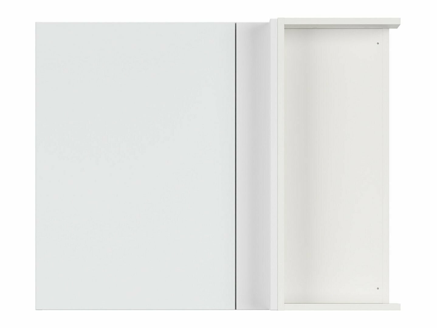 Moduļu piekarams stūra skapis Top White 157