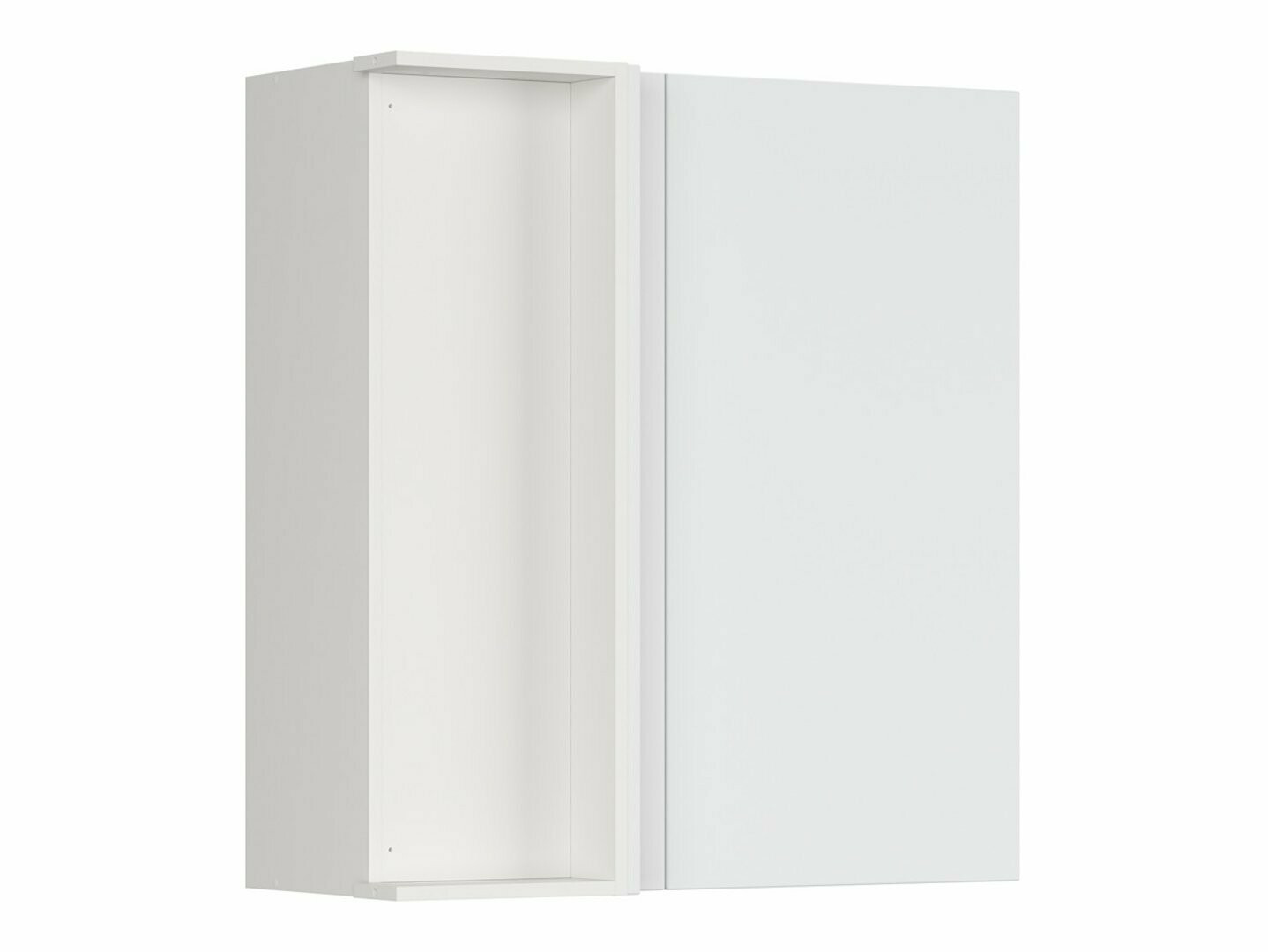 Moduļu piekarams stūra skapis Top White 158