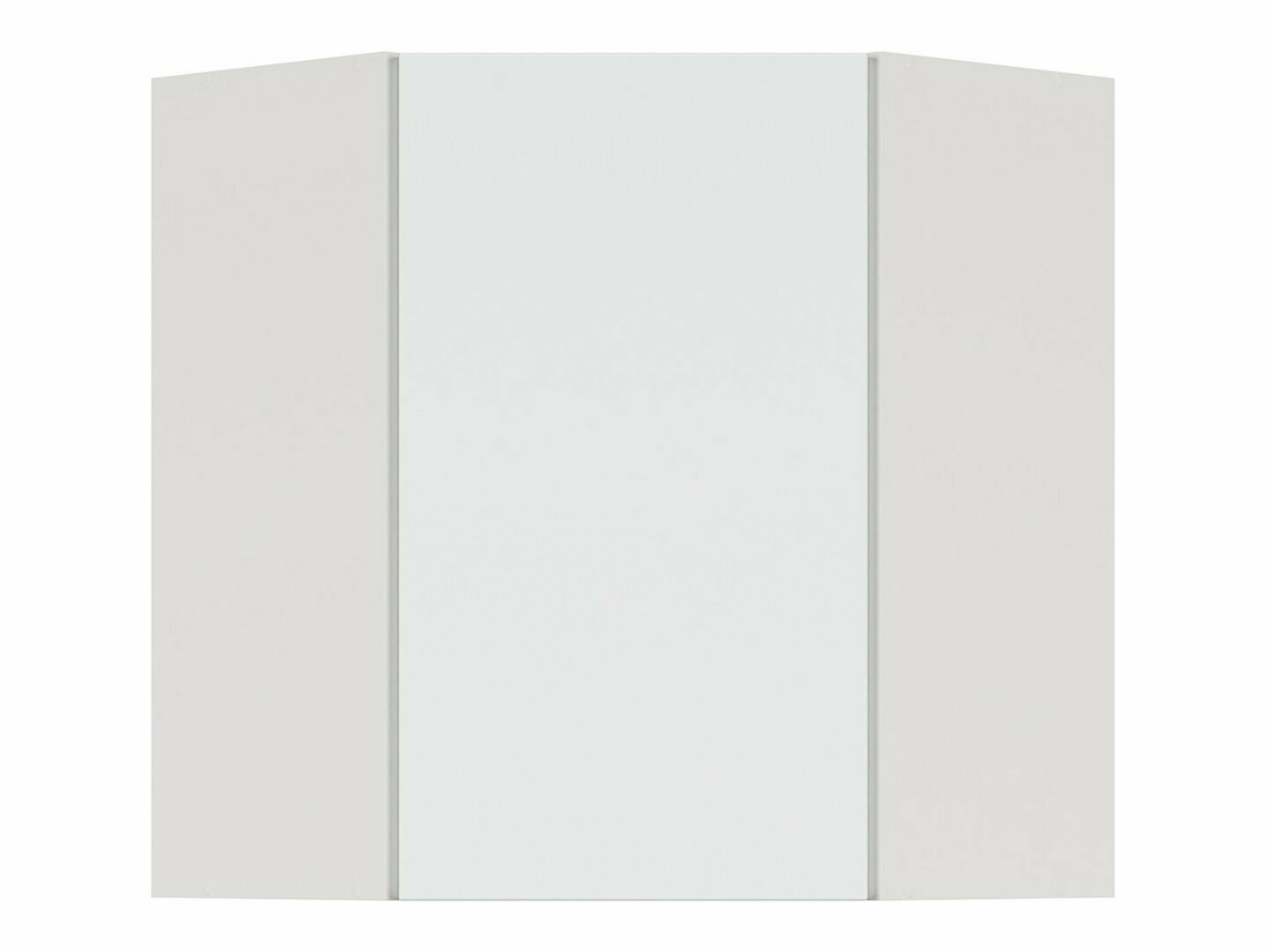 Moduļu piekarams stūra skapis Top White 159