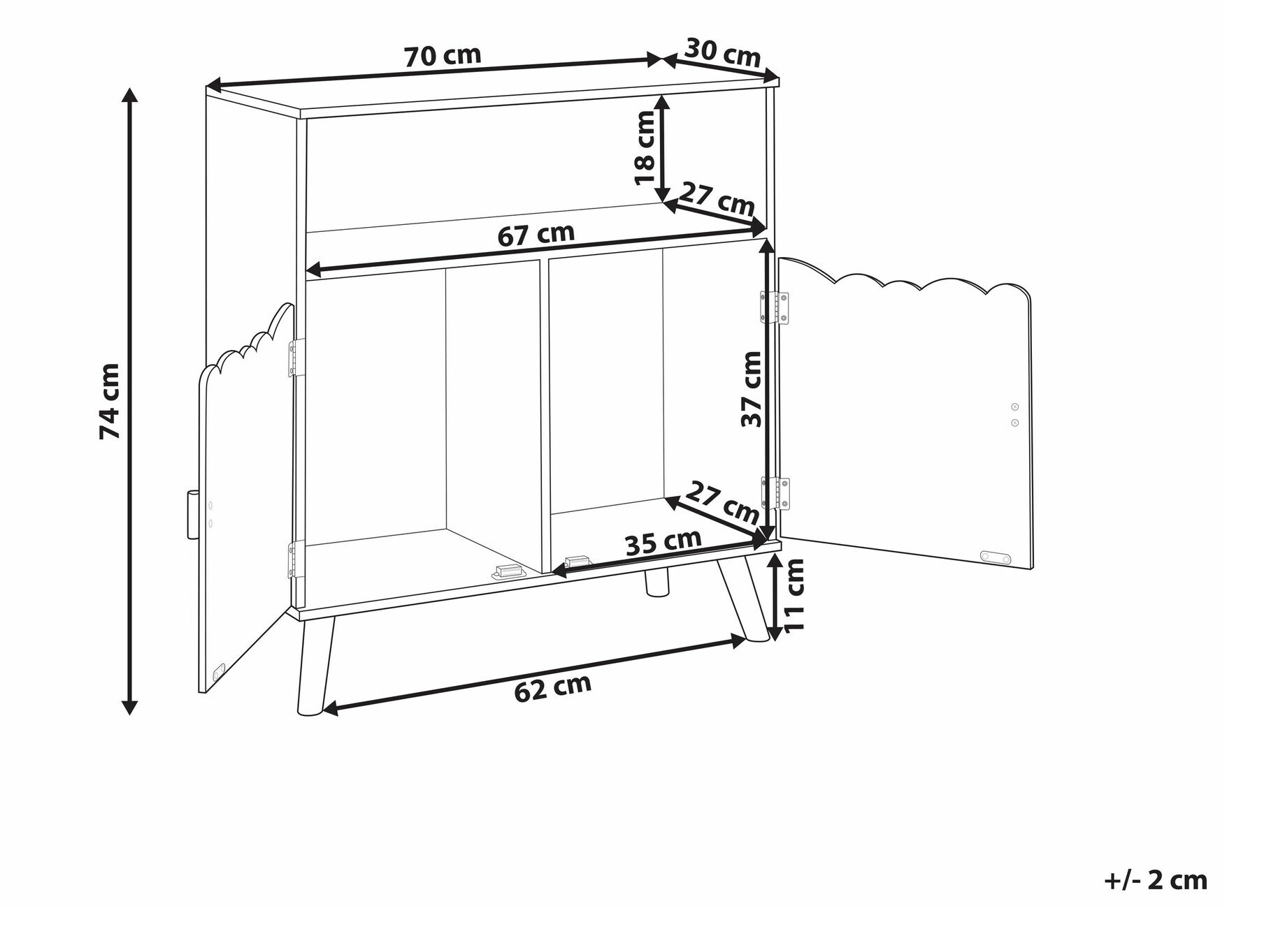 Шкафчик Berwyn 2497