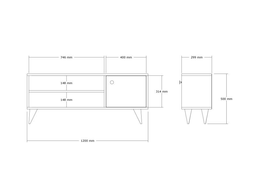 TV galds Asheboro 165