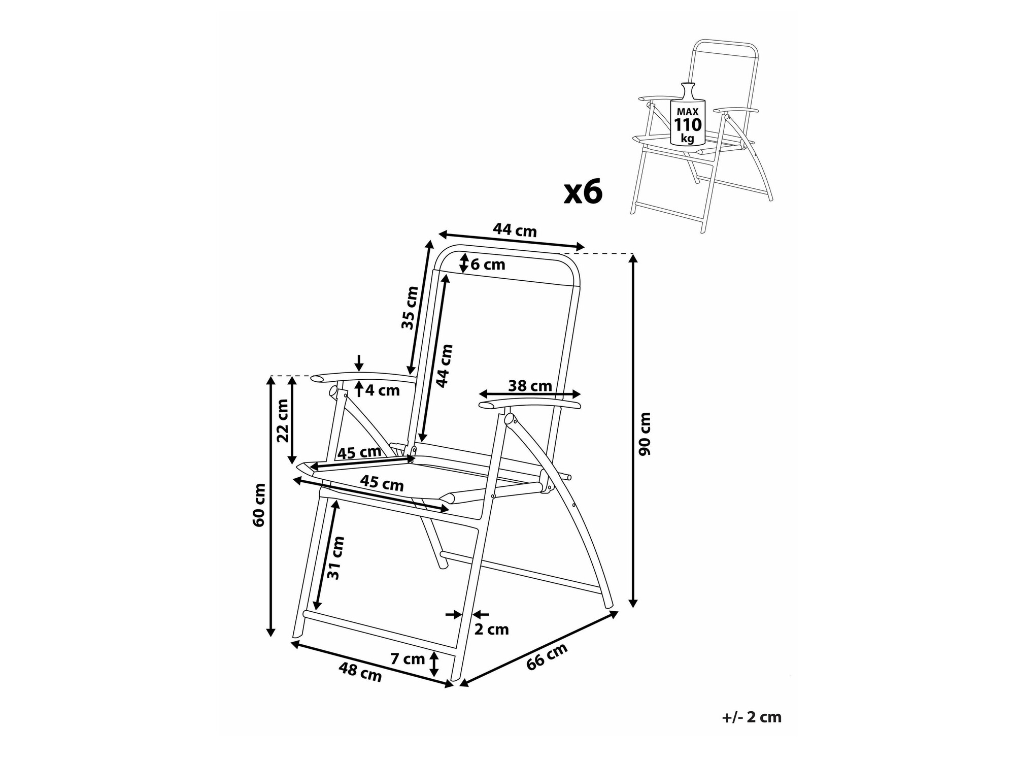 Galds un krēslu komplekts Berwyn 2499