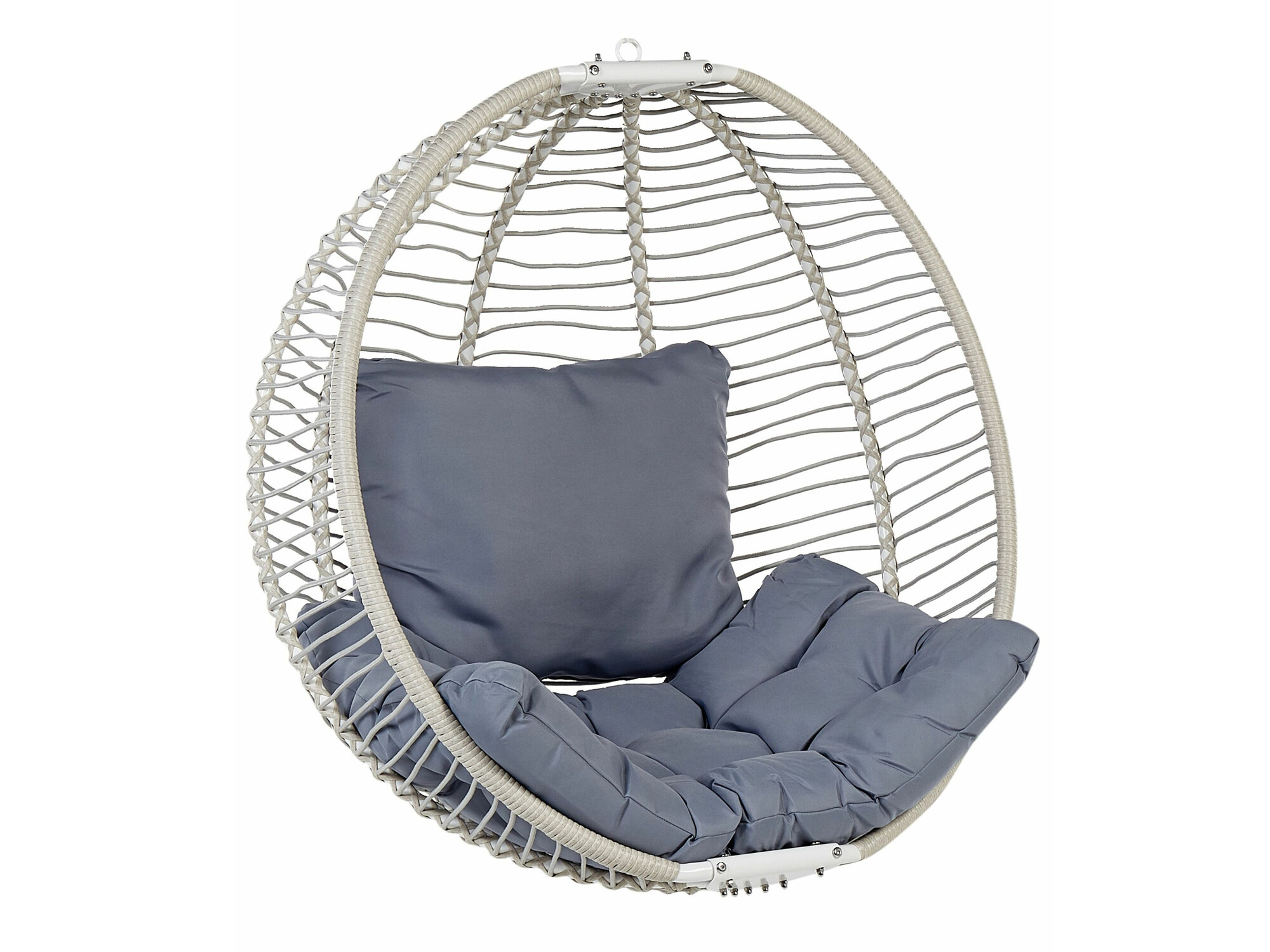 Piekaramais krēsls Berwyn 2502 (Balts + Pelēks)