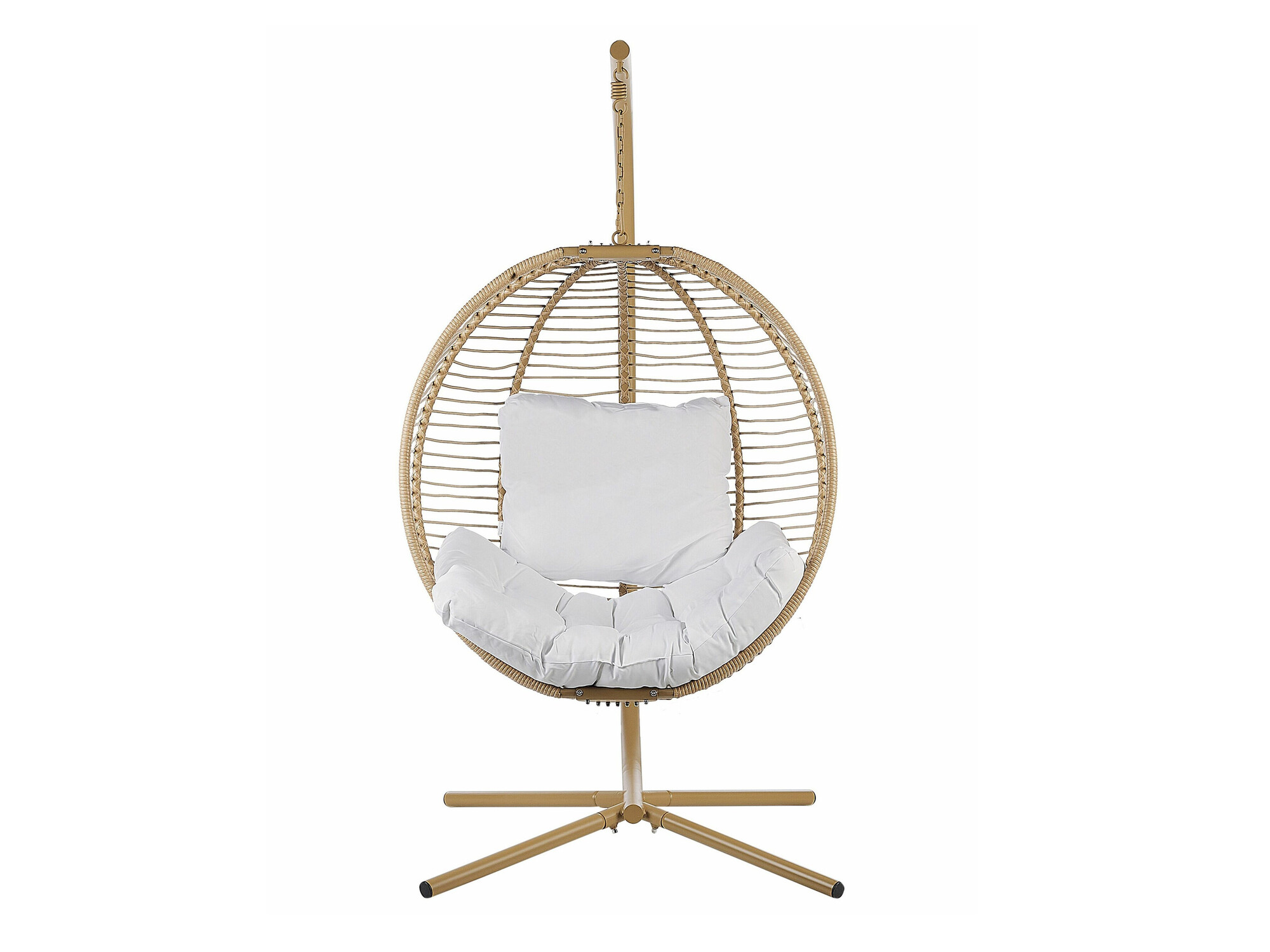 Piekaramais krēsls Berwyn 2502 (Bēšs + Balts)