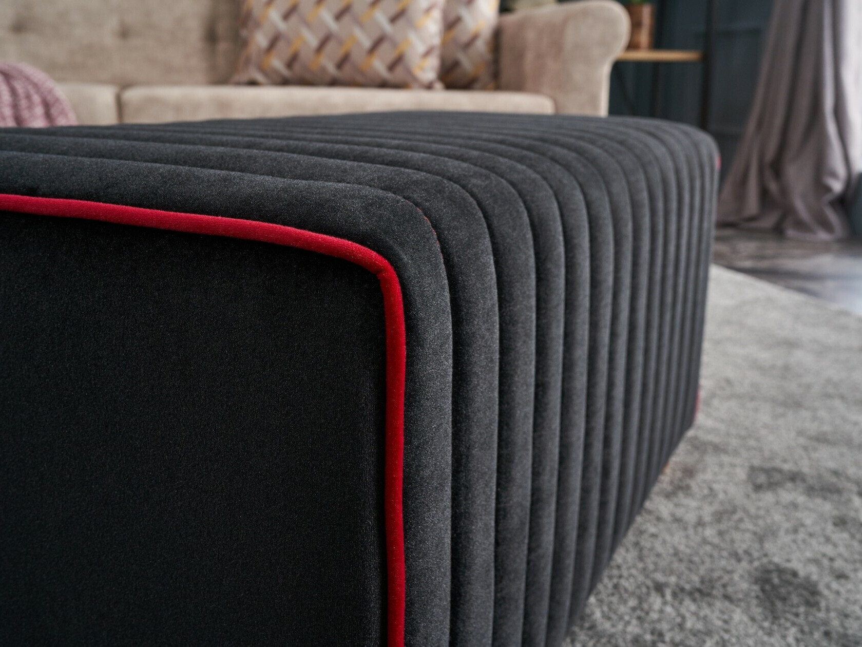 Pufs Altadena 595 (Antracīts)