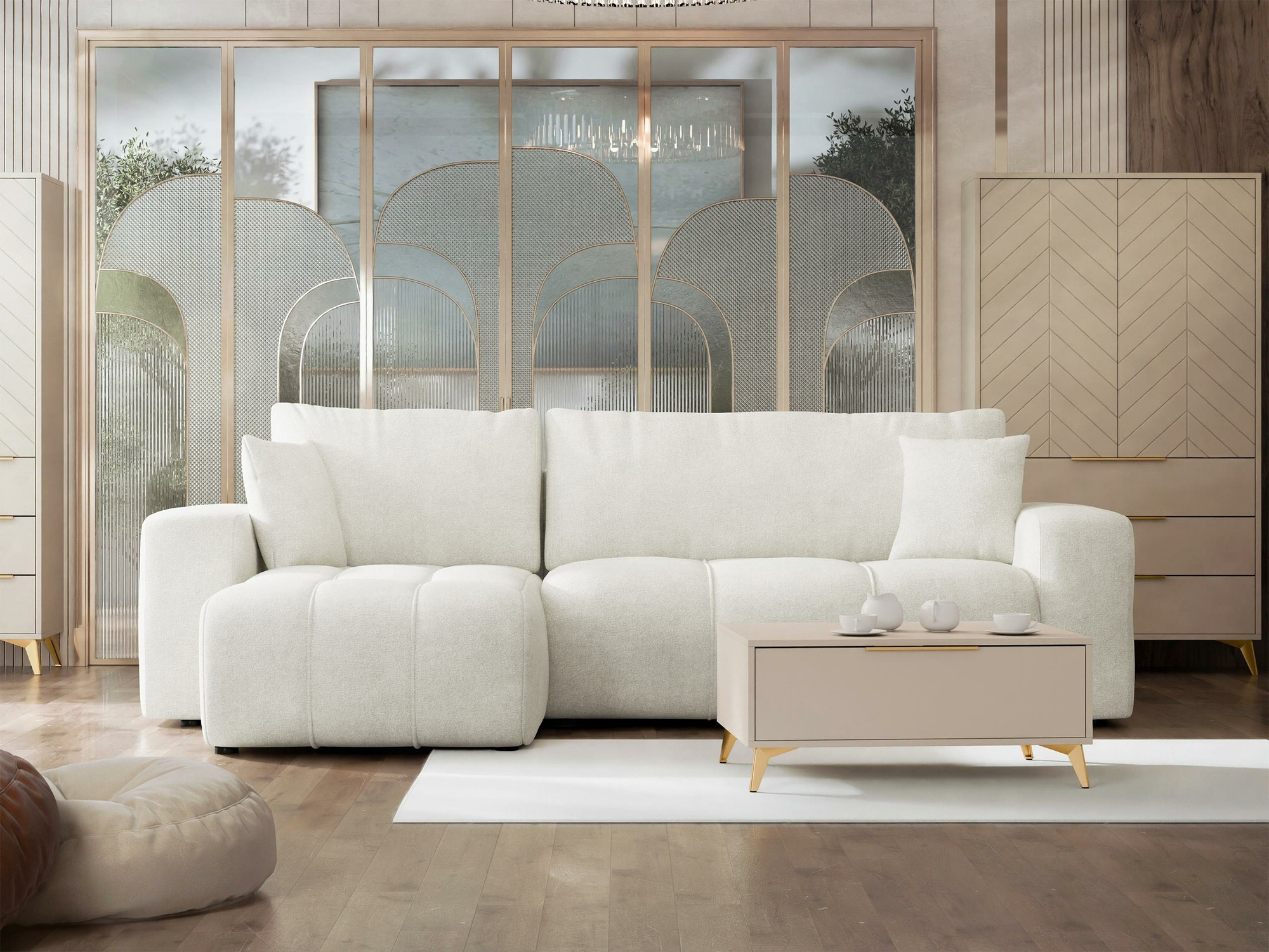 Stūra dīvāns Comfivo 361 (Velo 621)