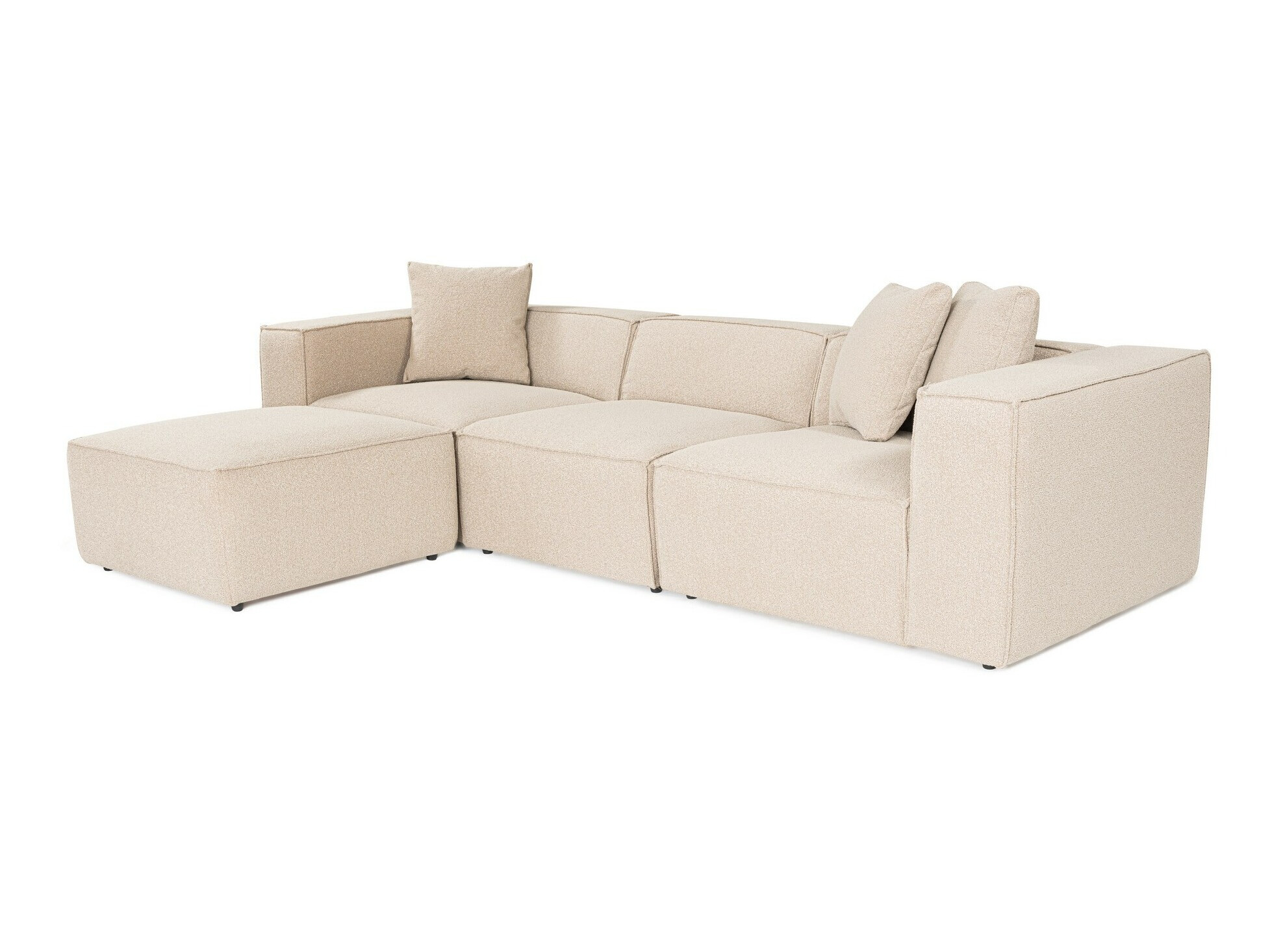 Модульный угловой диван Fivsoi 102 (Бежевый)