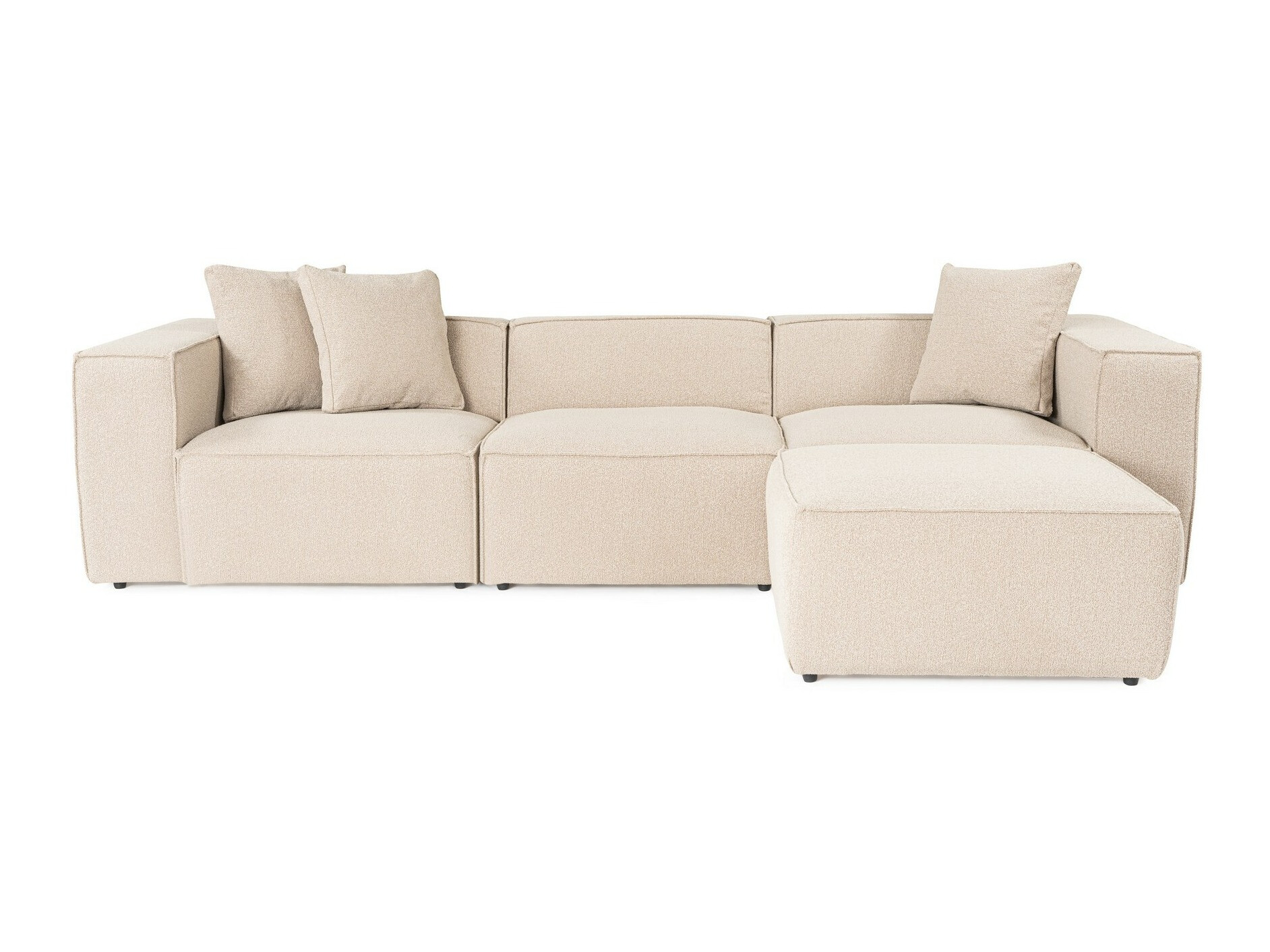 Модульный угловой диван Fivsoi 102 (Бежевый)