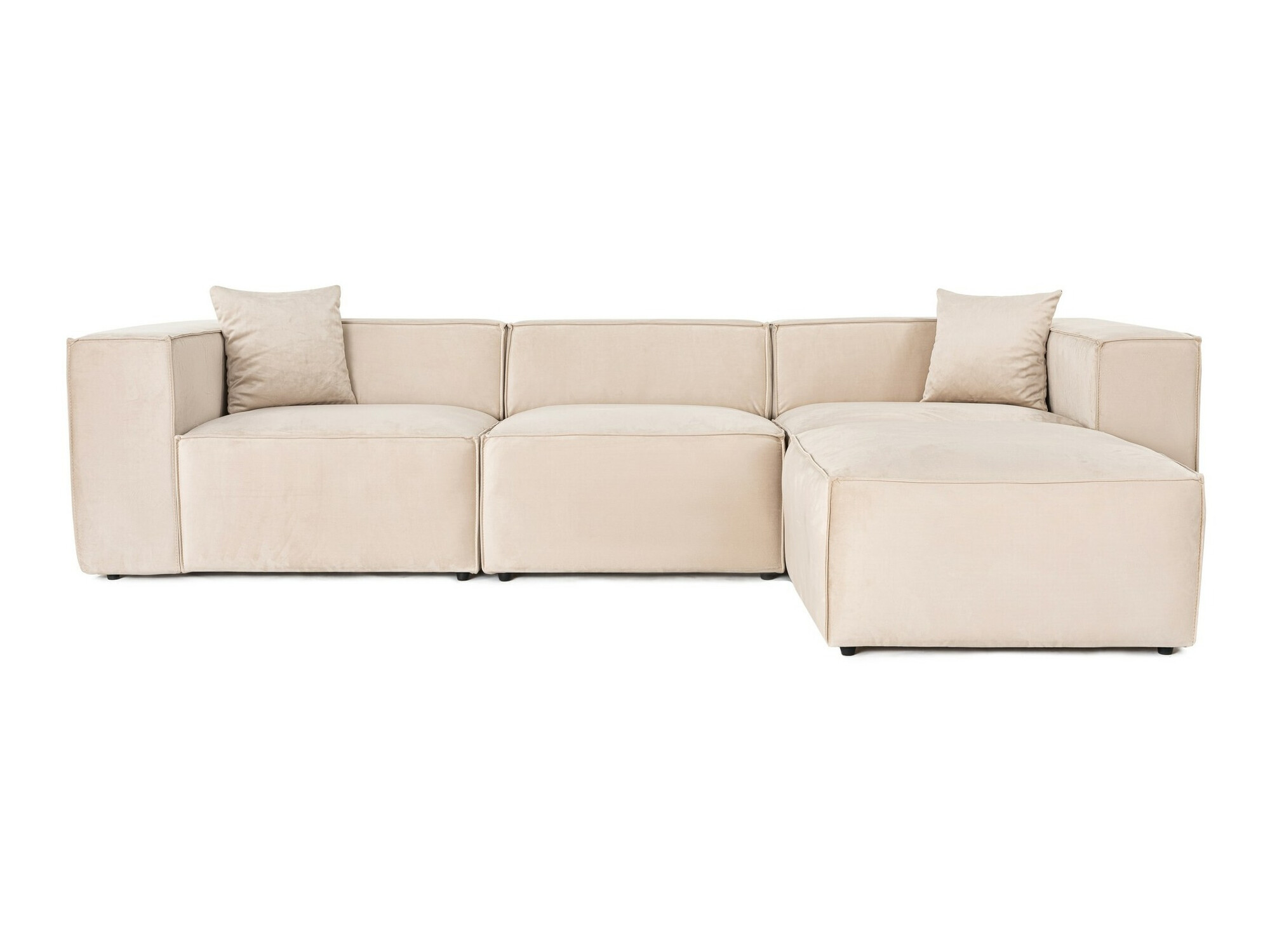 Moduļu stūra dīvāns Fivsoi 102 (Krēms)