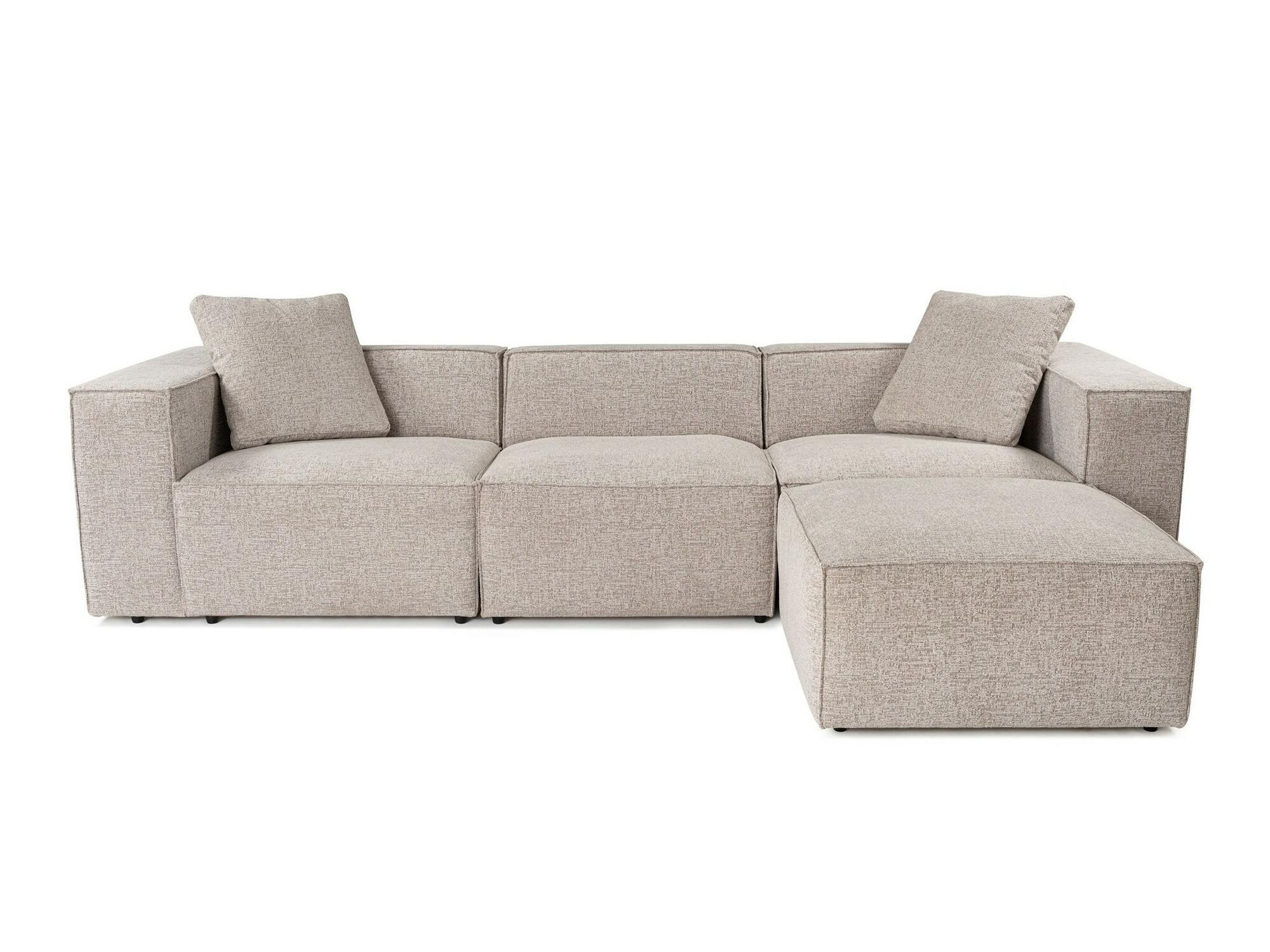 Moduļu stūra dīvāns Fivsoi 102 (Taupe)