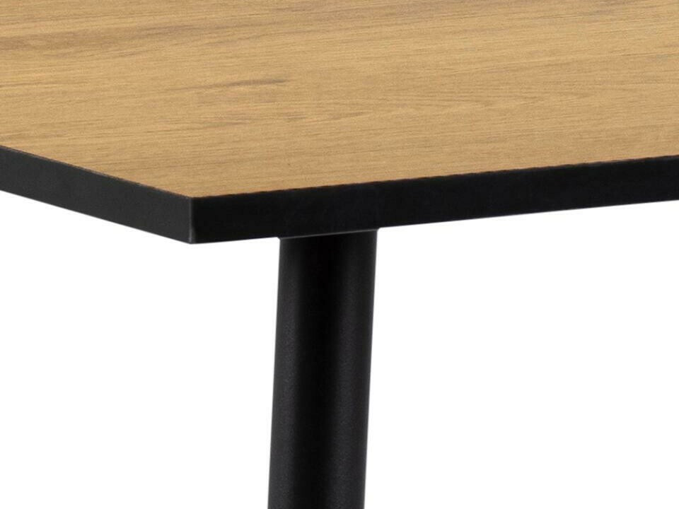 Cтол Norsica 374 (Дикий дуб + Чёрный)