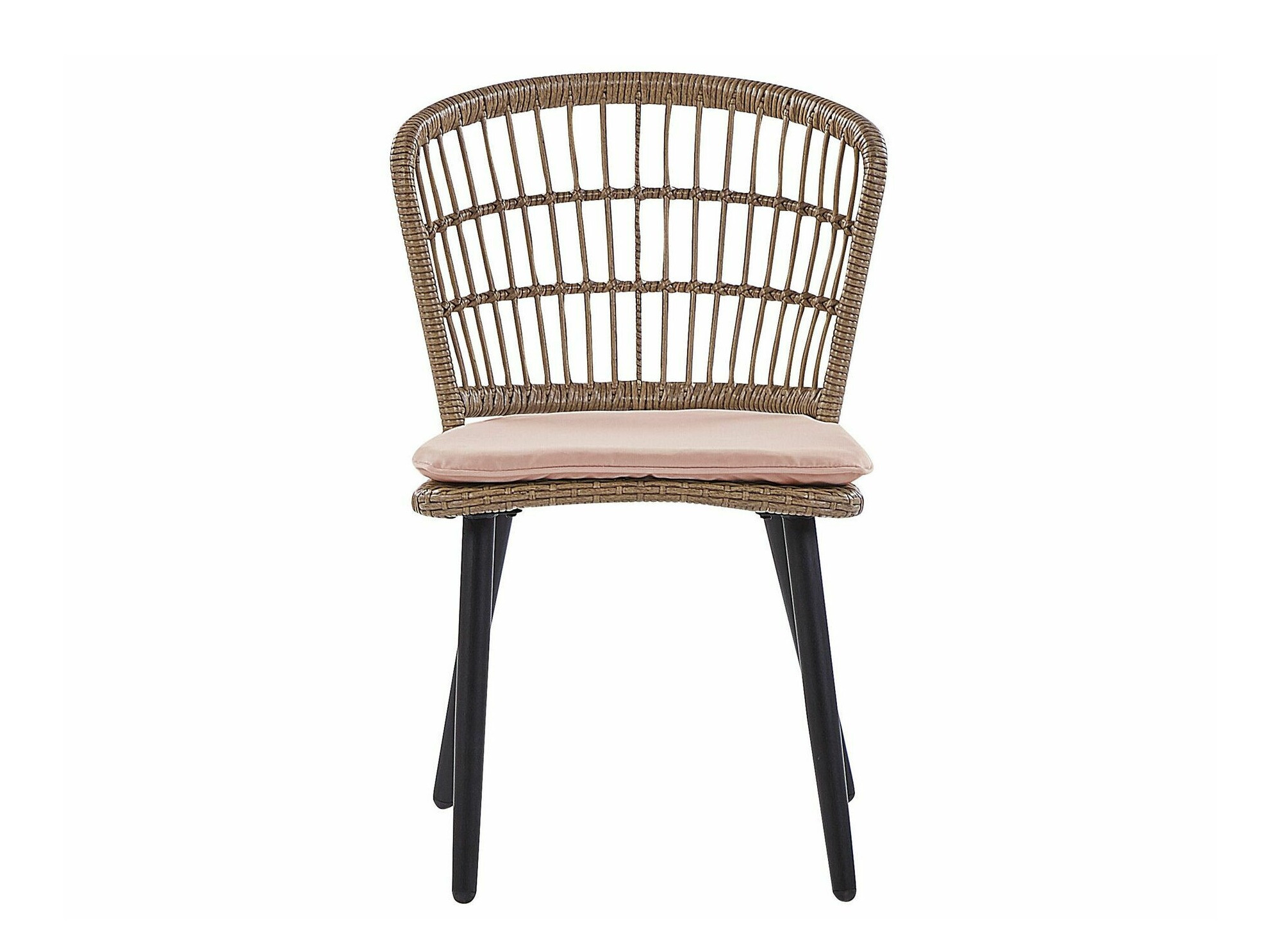 Galds un krēslu komplekts Berwyn 2515 (Tumši rozā)