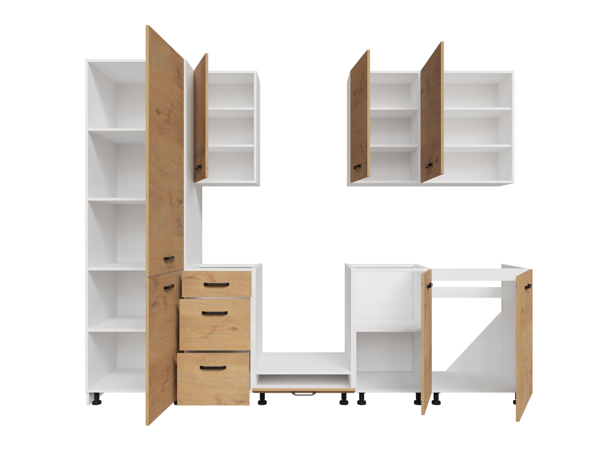 Модульный кухонный гарнитур Amper Lancelot 169