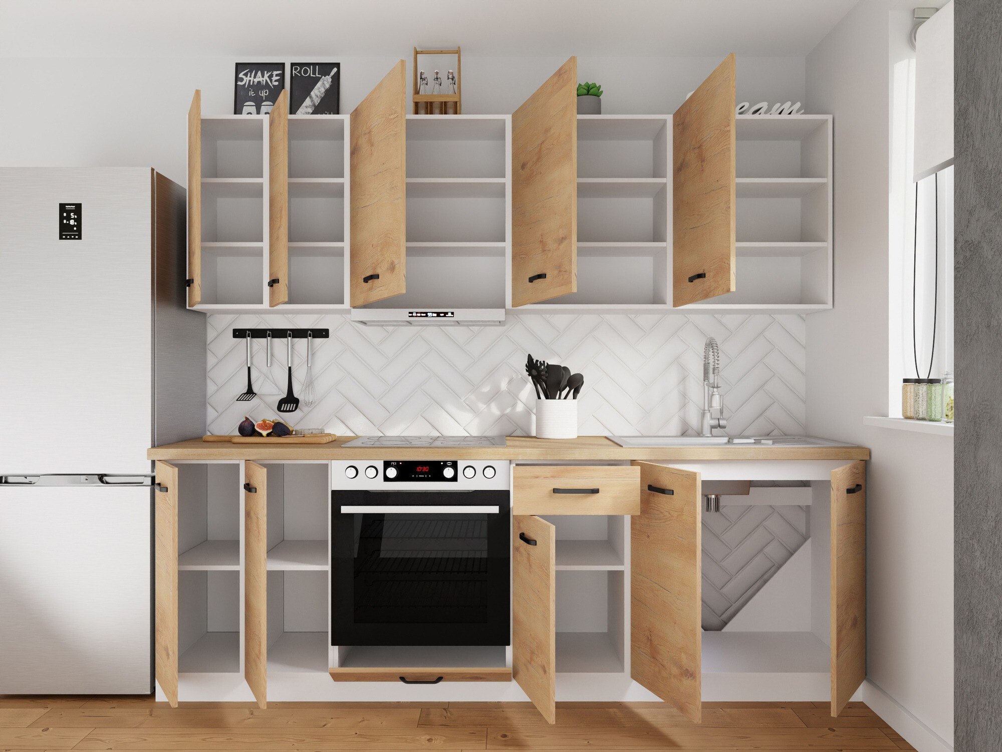 Модульный кухонный гарнитур Amper Lancelot 170