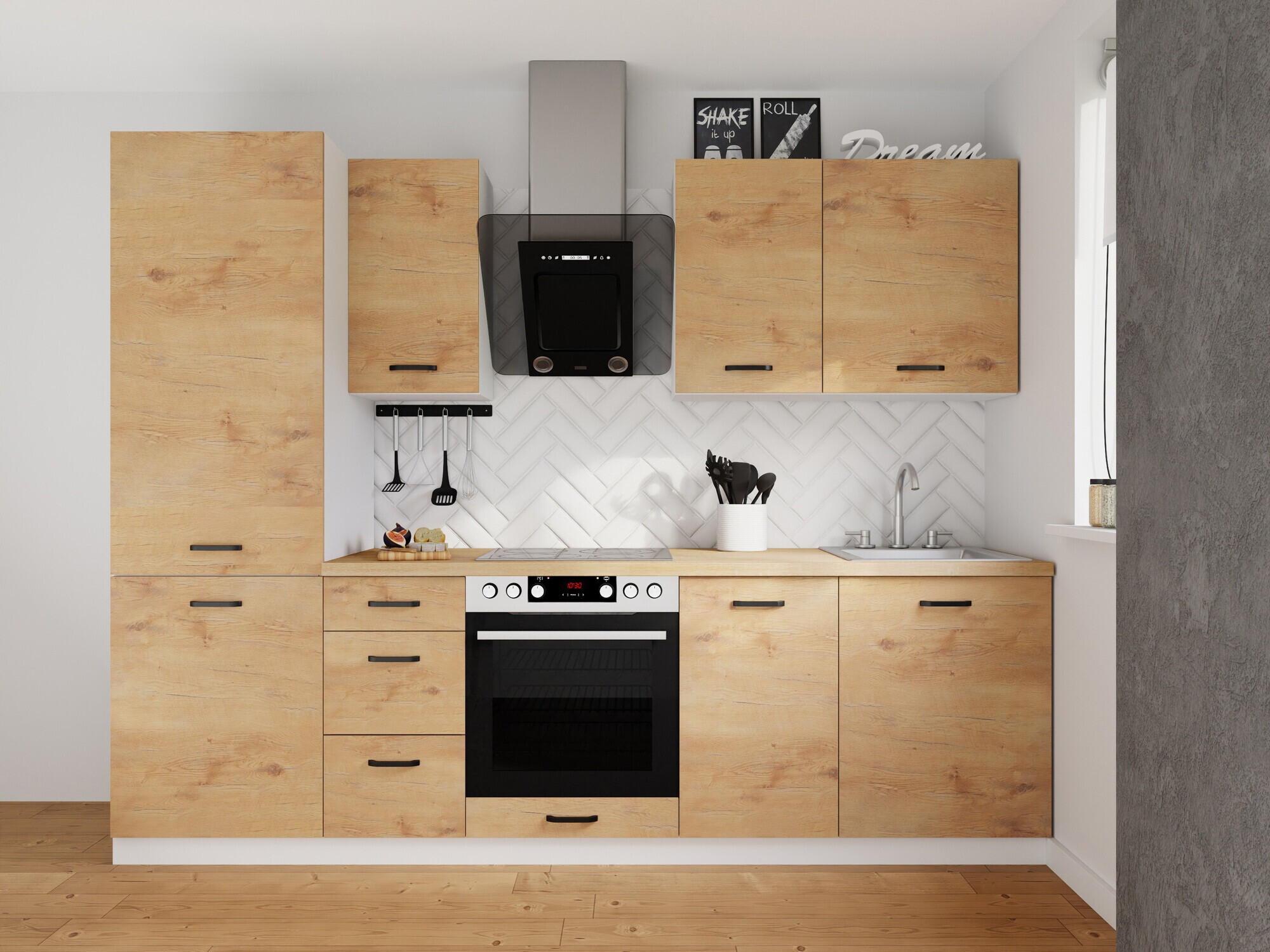 Moduļu virtuves komplekts Amper Lancelot 169