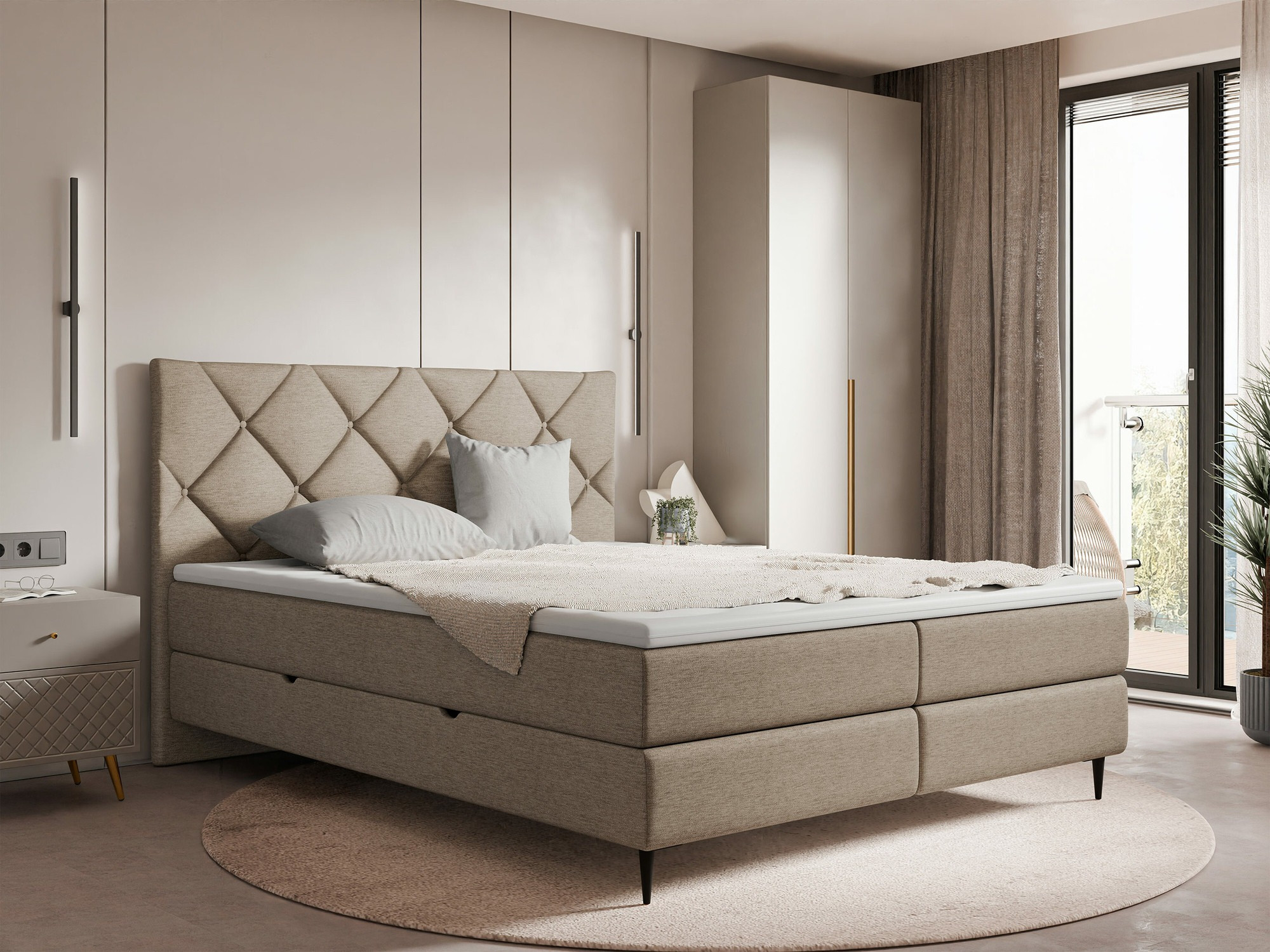 Kontinentālā gulta ComfiDream 192 (Verita 16)