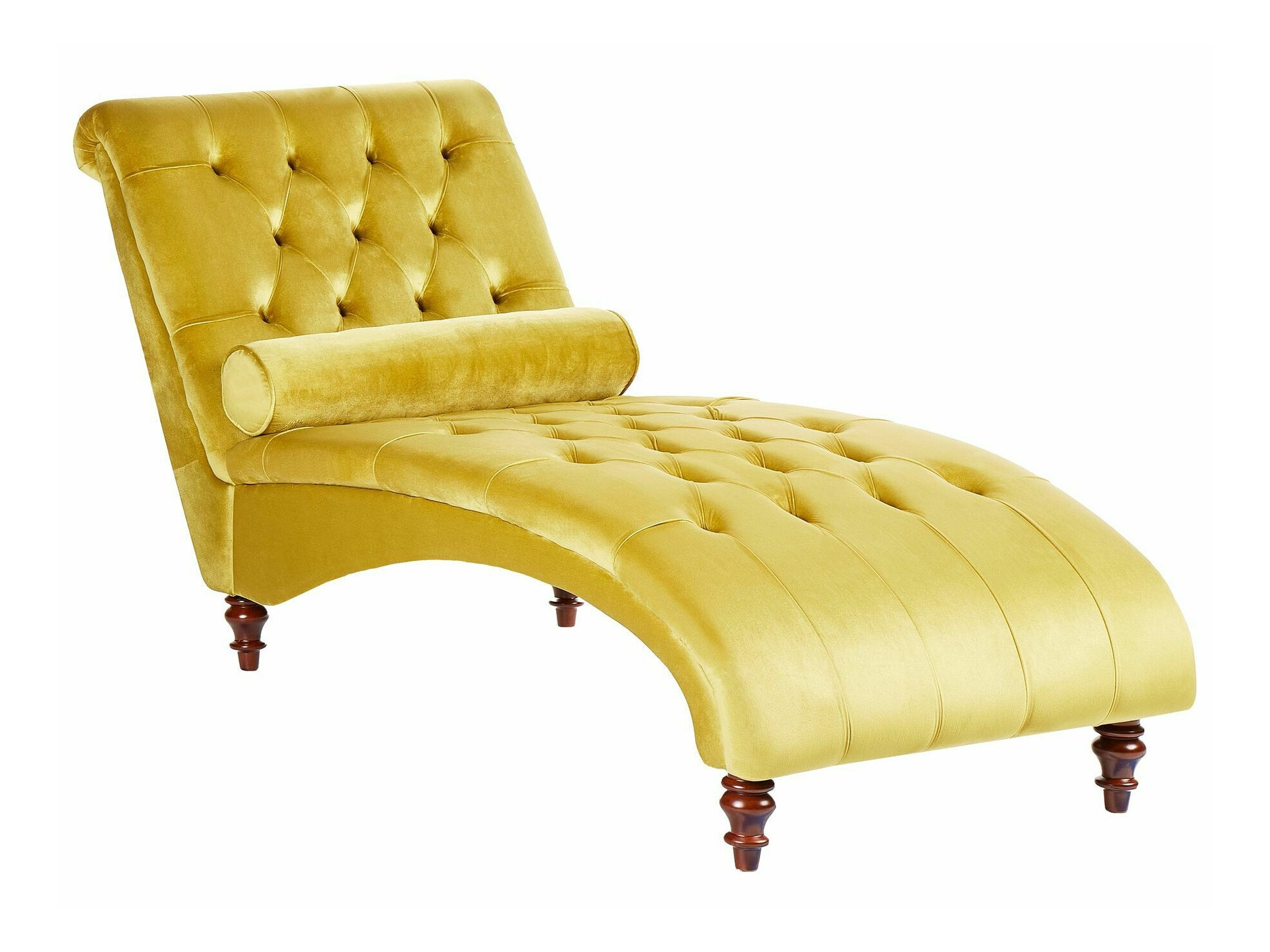 Кушетка Berwyn 678 (Желтый + Коричневый)