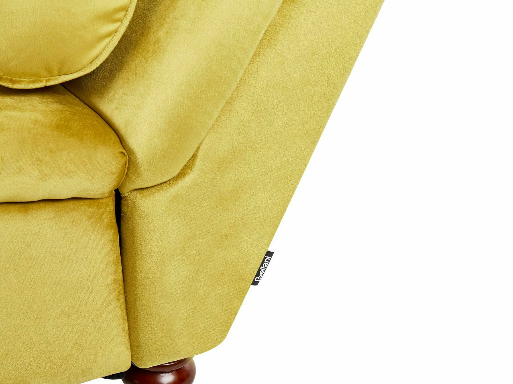 Кушетка Berwyn 678 (Желтый + Коричневый)