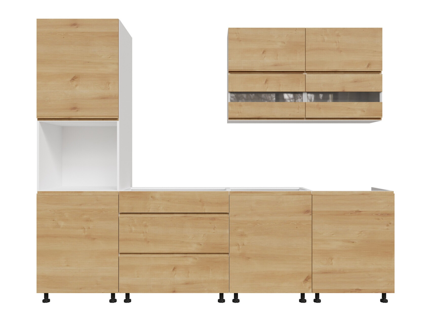 Moduļu virtuves komplekts Soli Oak 164