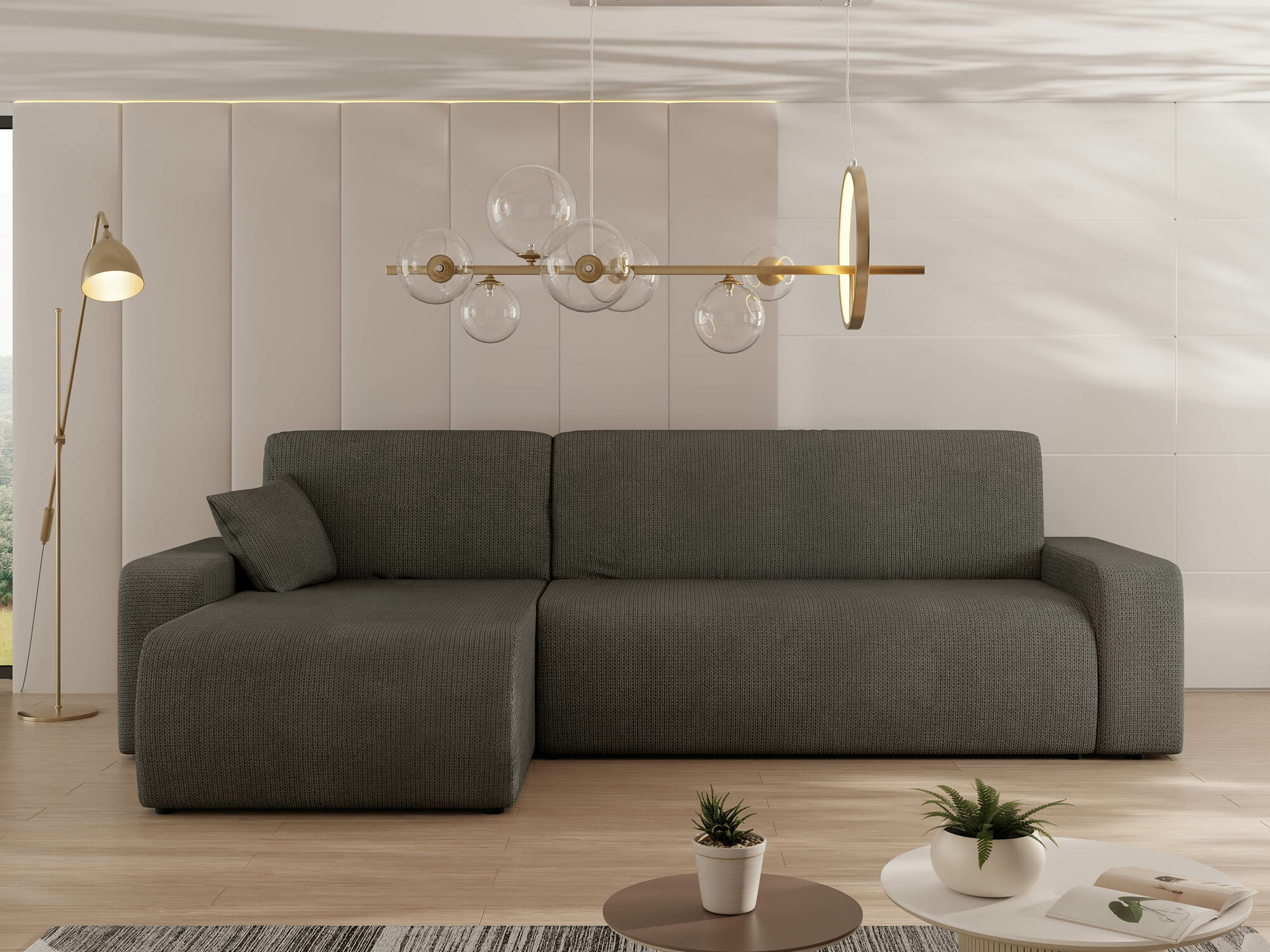 Угловой диван Shelton 102 (Lima 84)