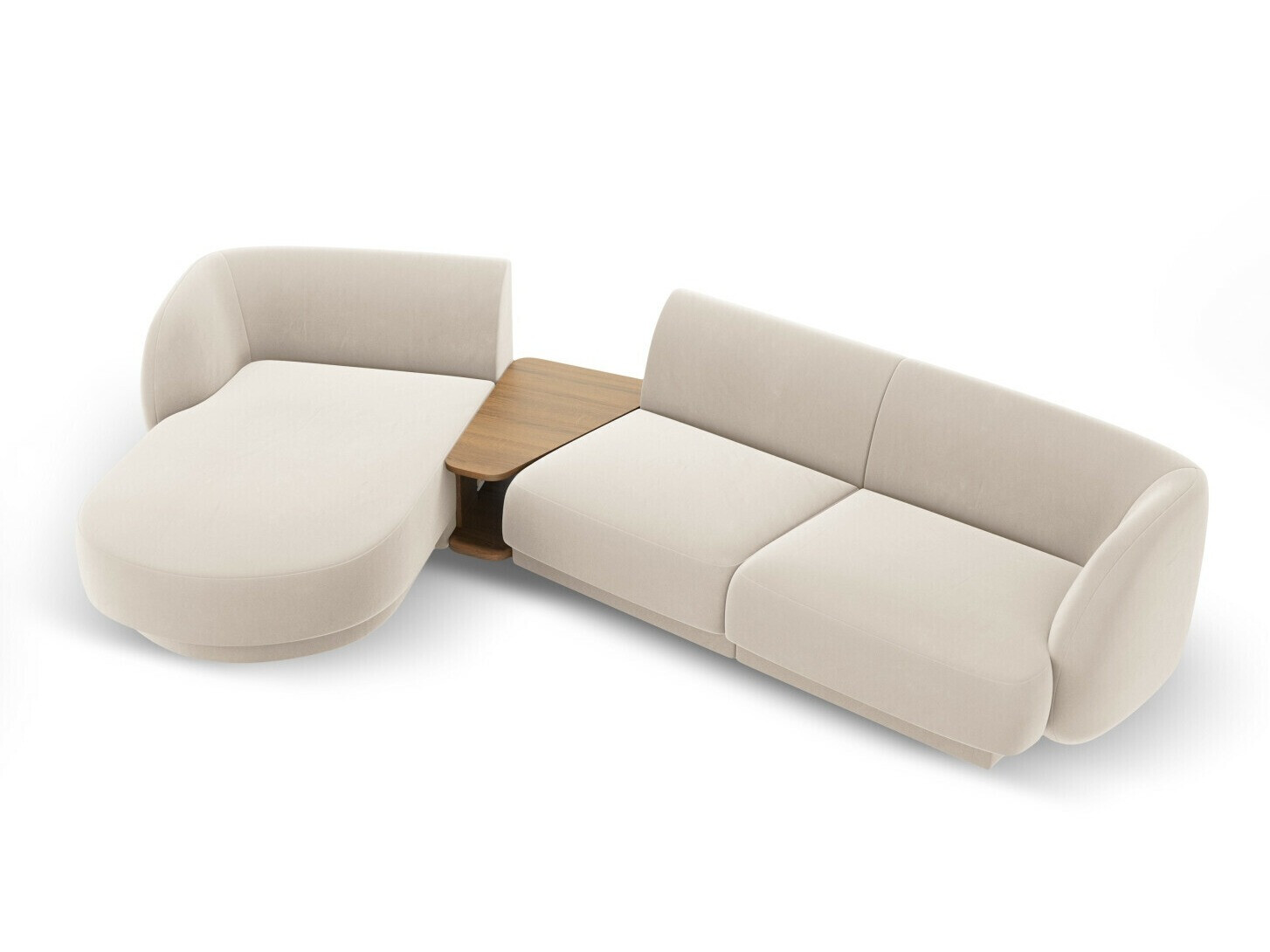 Модульный угловой диван Tivlomi 117 (Bluvel 22)