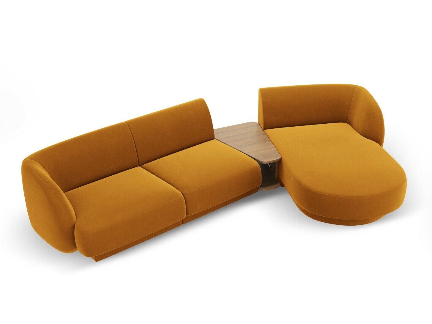 Модульный угловой диван Tivlomi 117 (Bluvel 68)