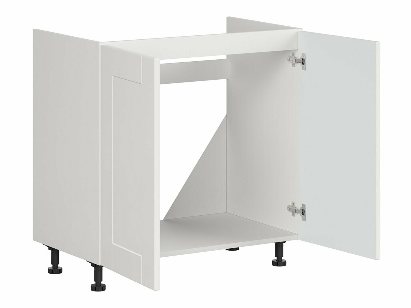 Модульный шкафчик под раковину с дверцами Eva White 125