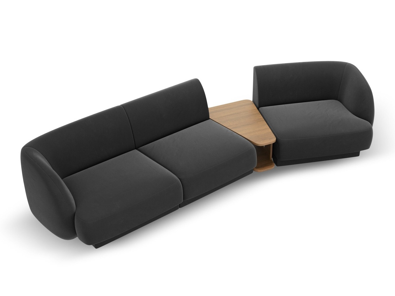 Модульный угловой диван Tivlomi 118 (Bluvel 14)