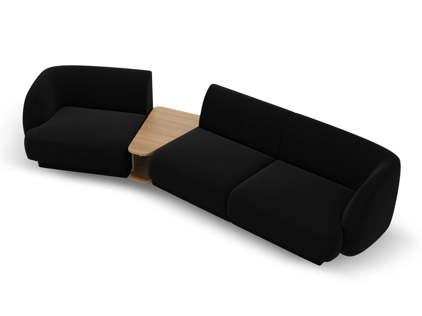 Модульный угловой диван Tivlomi 118 (Bluvel 19)