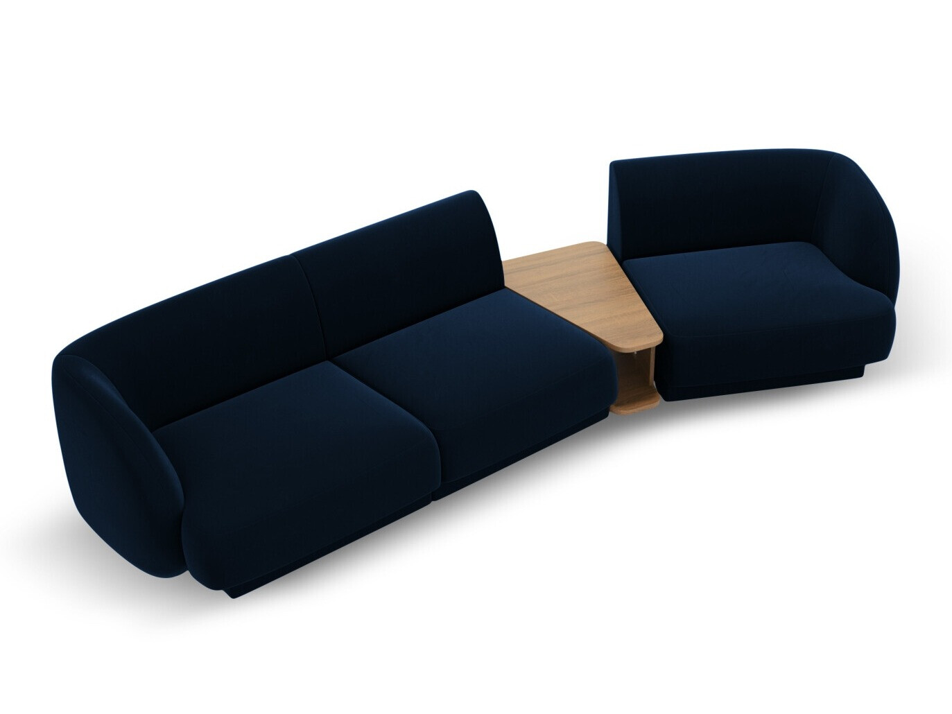 Модульный угловой диван Tivlomi 118 (Bluvel 86)