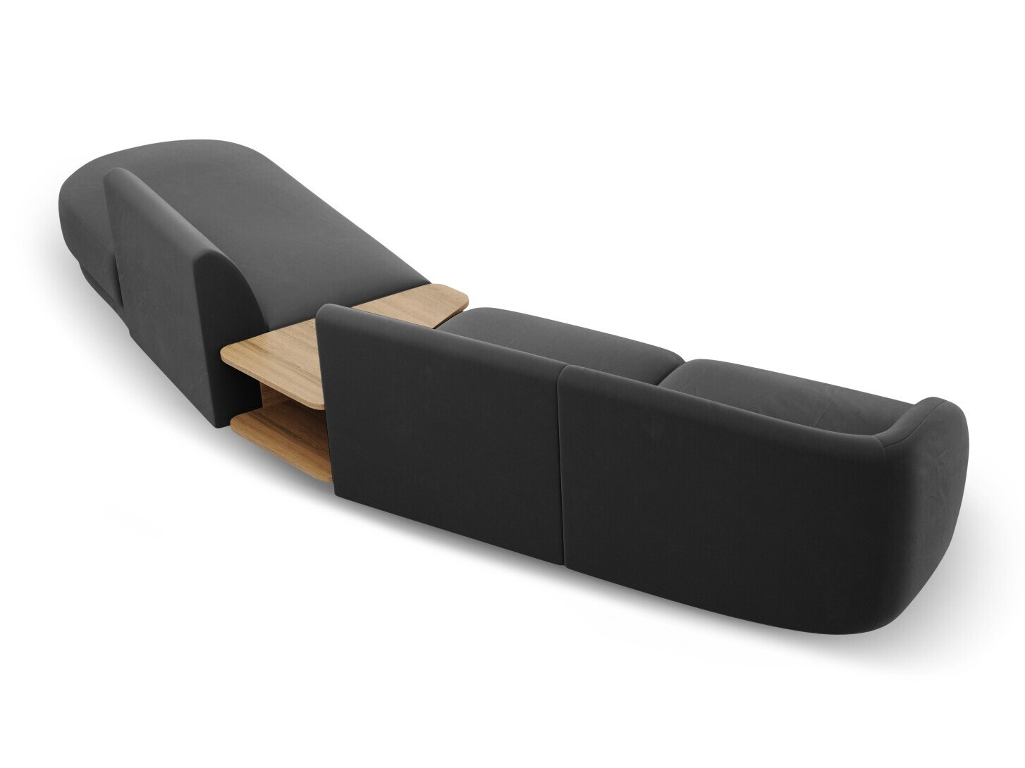 Модульный угловой диван Tivlomi 119 (Bluvel 14)