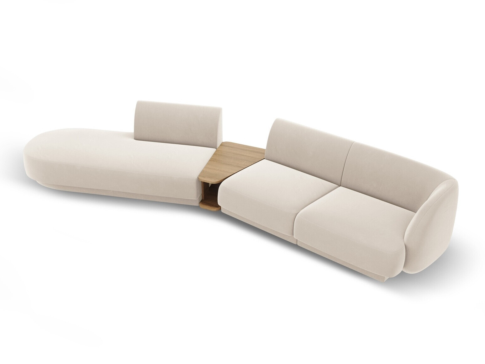 Модульный угловой диван Tivlomi 119 (Bluvel 22)