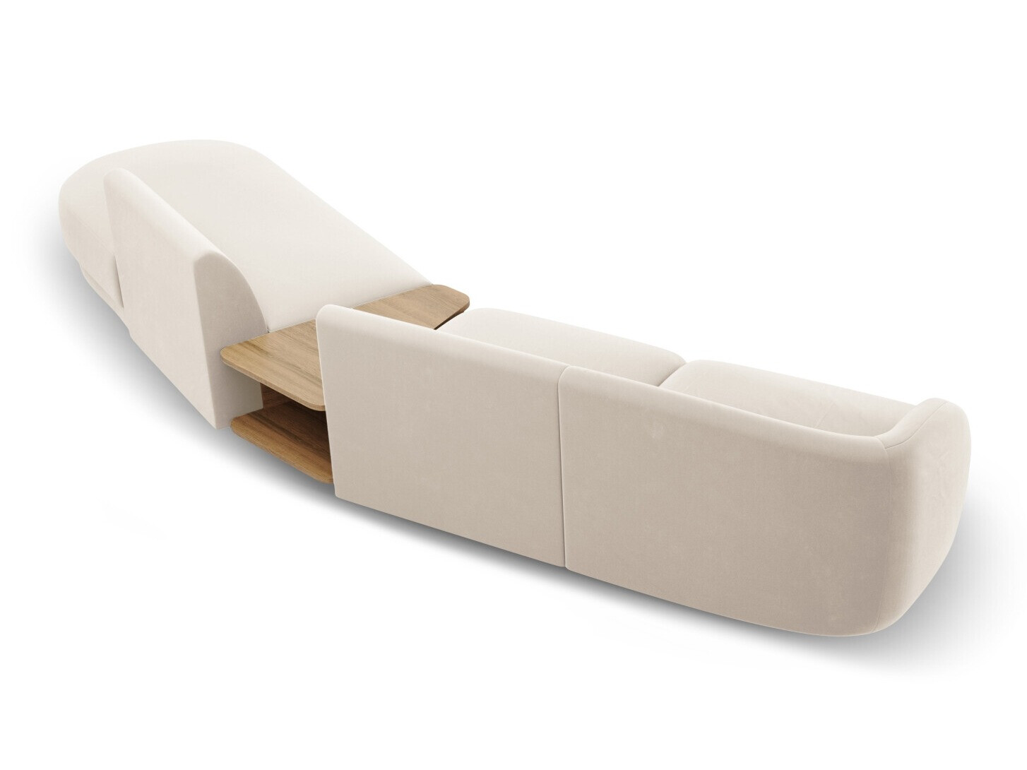 Модульный угловой диван Tivlomi 119 (Bluvel 22)