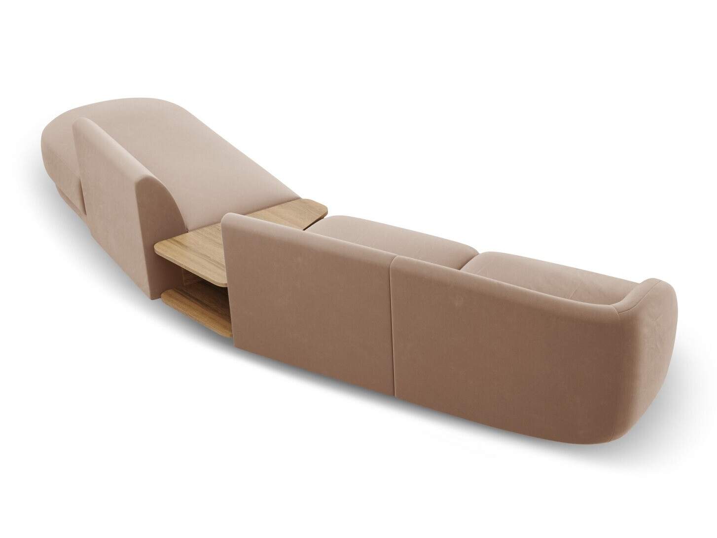 Модульный угловой диван Tivlomi 119 (Bluvel 40)