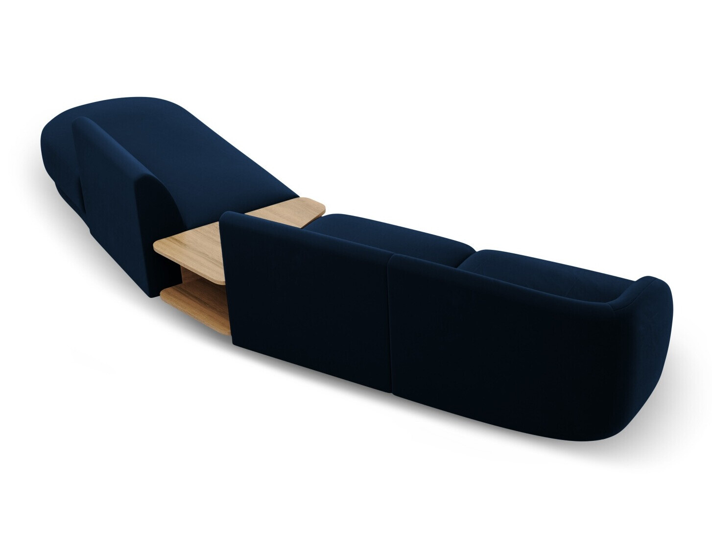 Moduļu stūra dīvāns Tivlomi 119 (Bluvel 86)