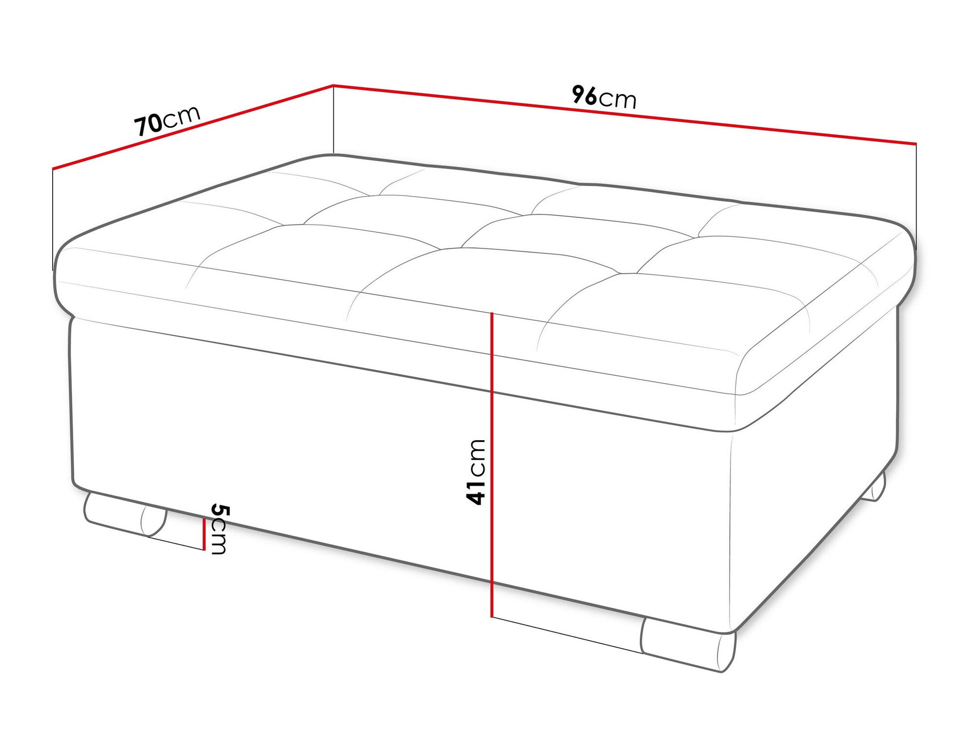 Mīkstais sols Comfivo 118 (Coral 45)