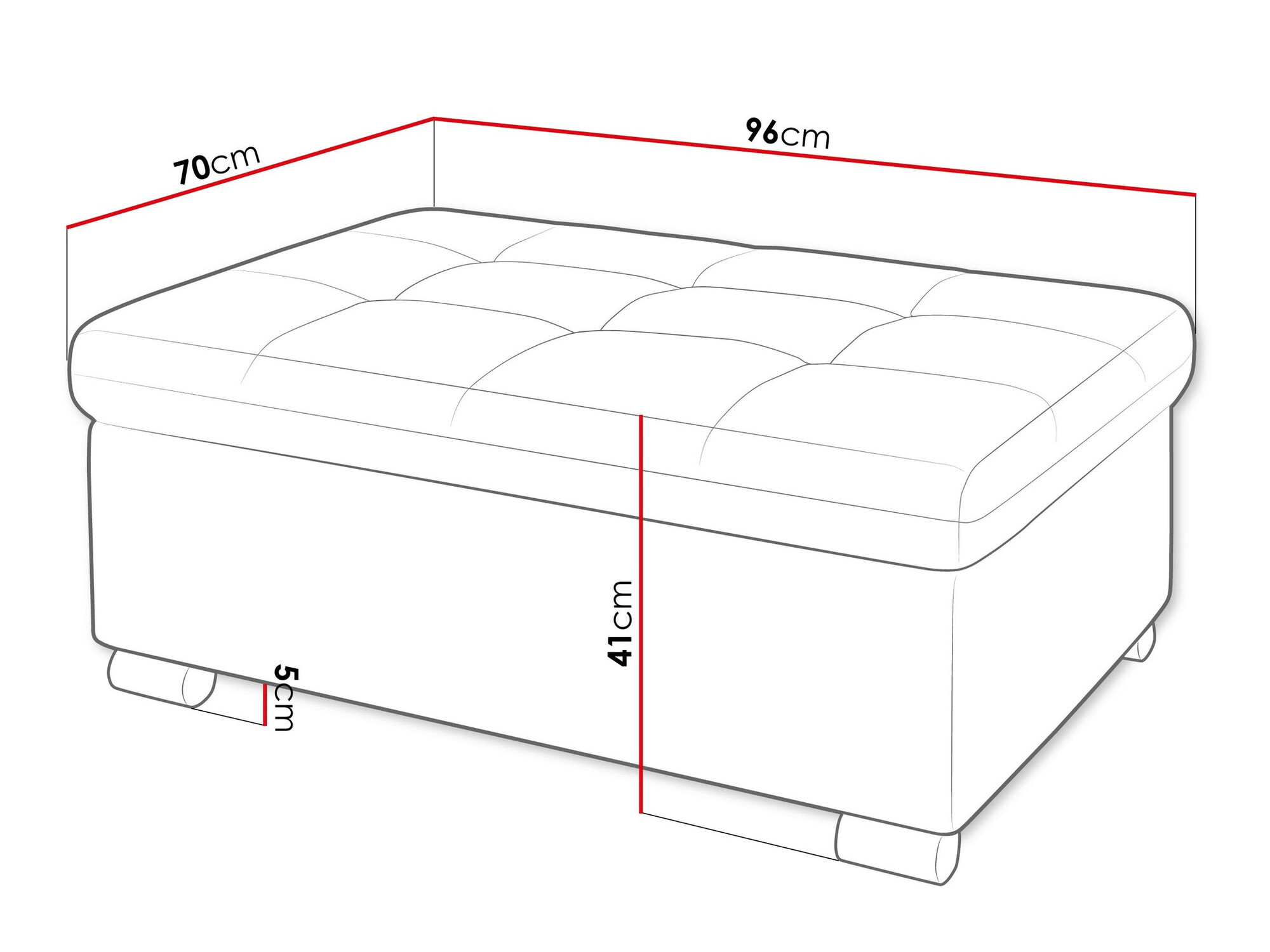 Mīkstais sols Comfivo 118 (Coral 55)